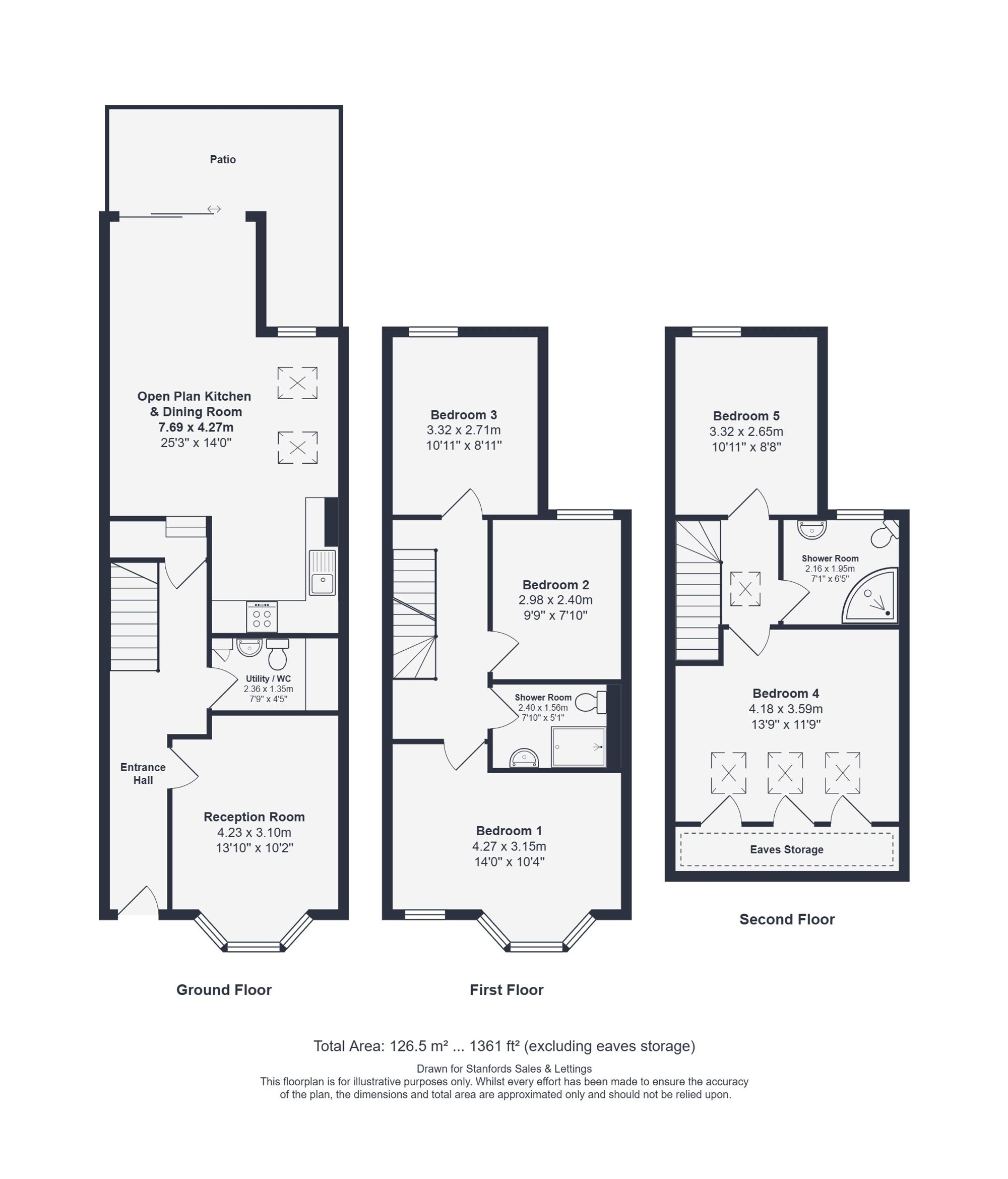93 Leahurst Road, Hither Green floorplan