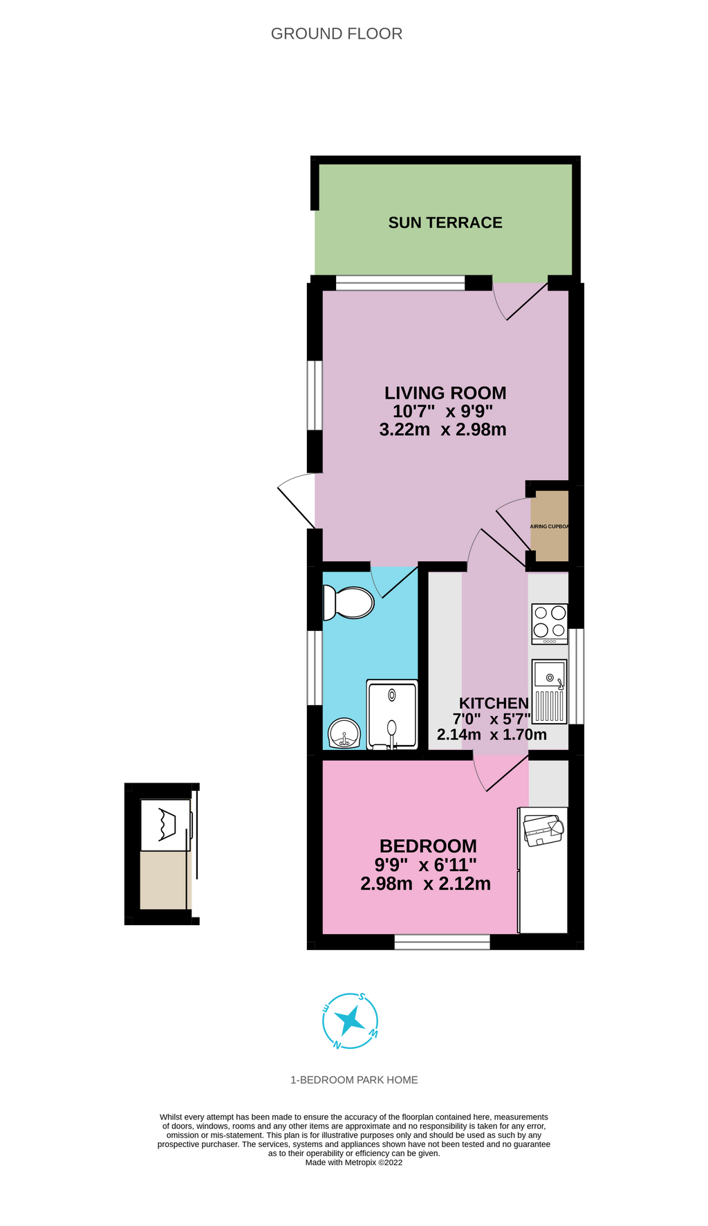 Drayton Hall Park, Drayton, Norwich NR8, 1 bedroom mobile/park home for