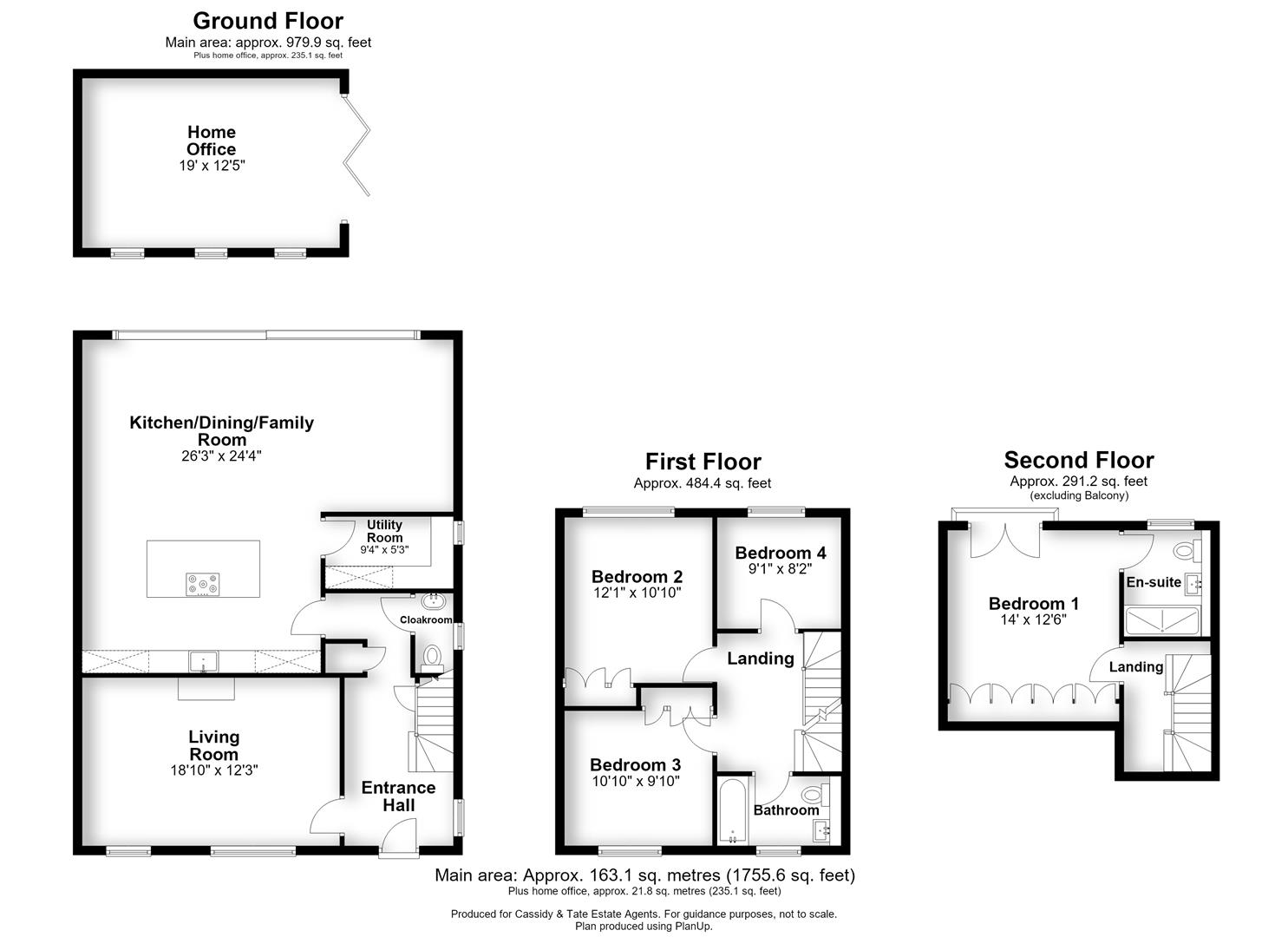 65, Crabtree Lane, Harpenden floorplan