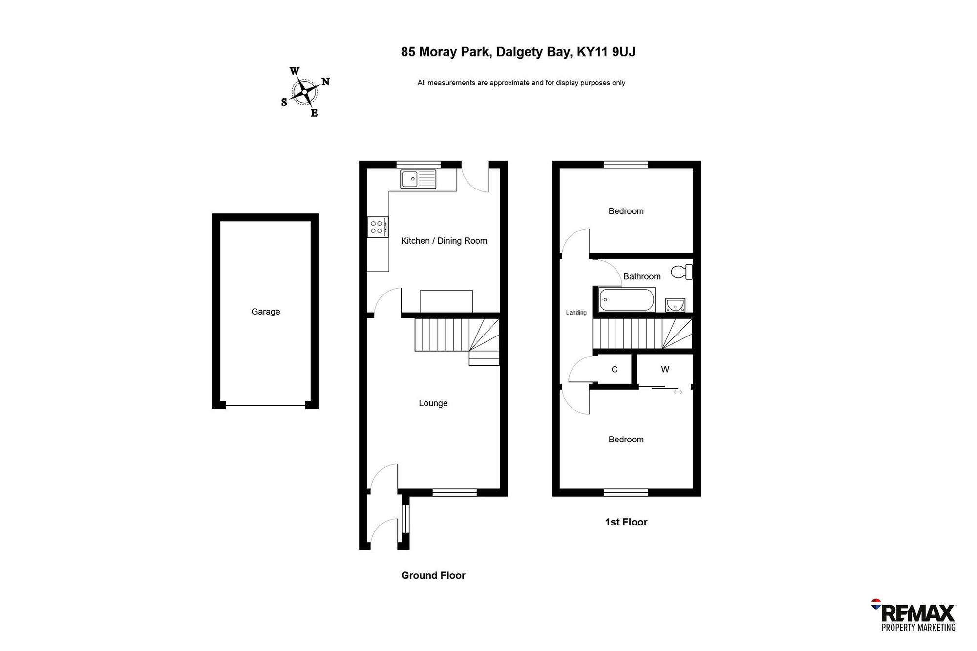 85 Moray Park, Dunfermline floorplan