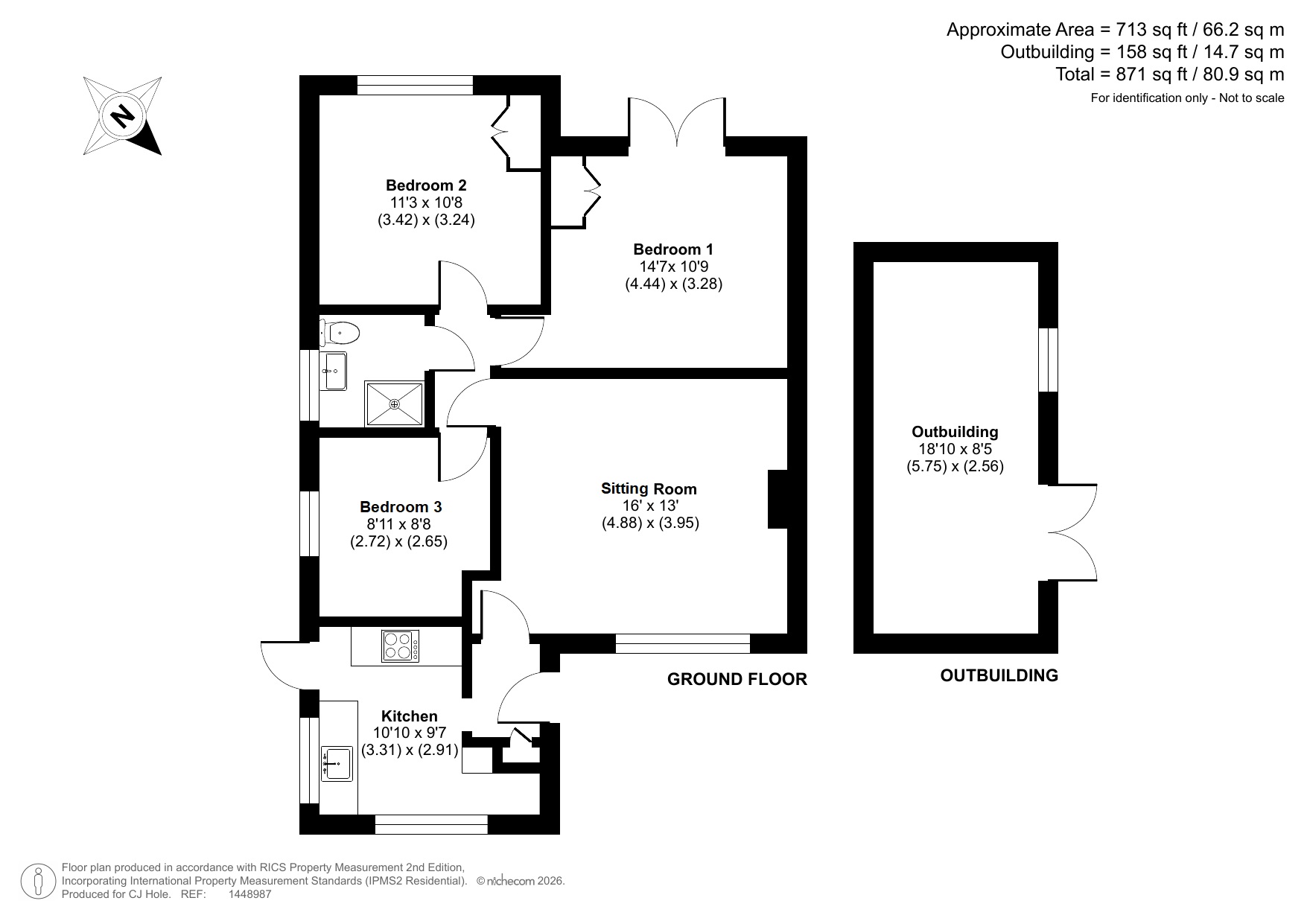 36, Finchcroft Lane, Cheltenham floorplan