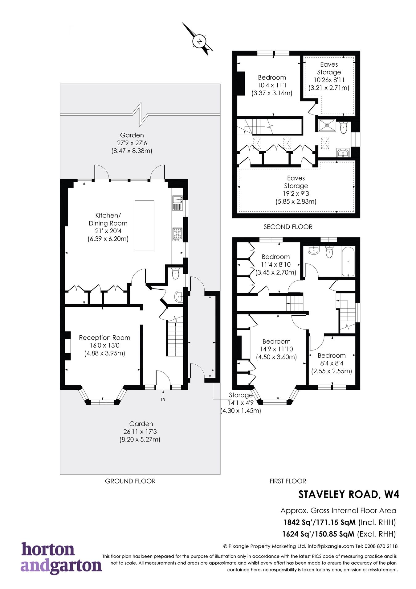 Staveley Road, Chiswick floorplan