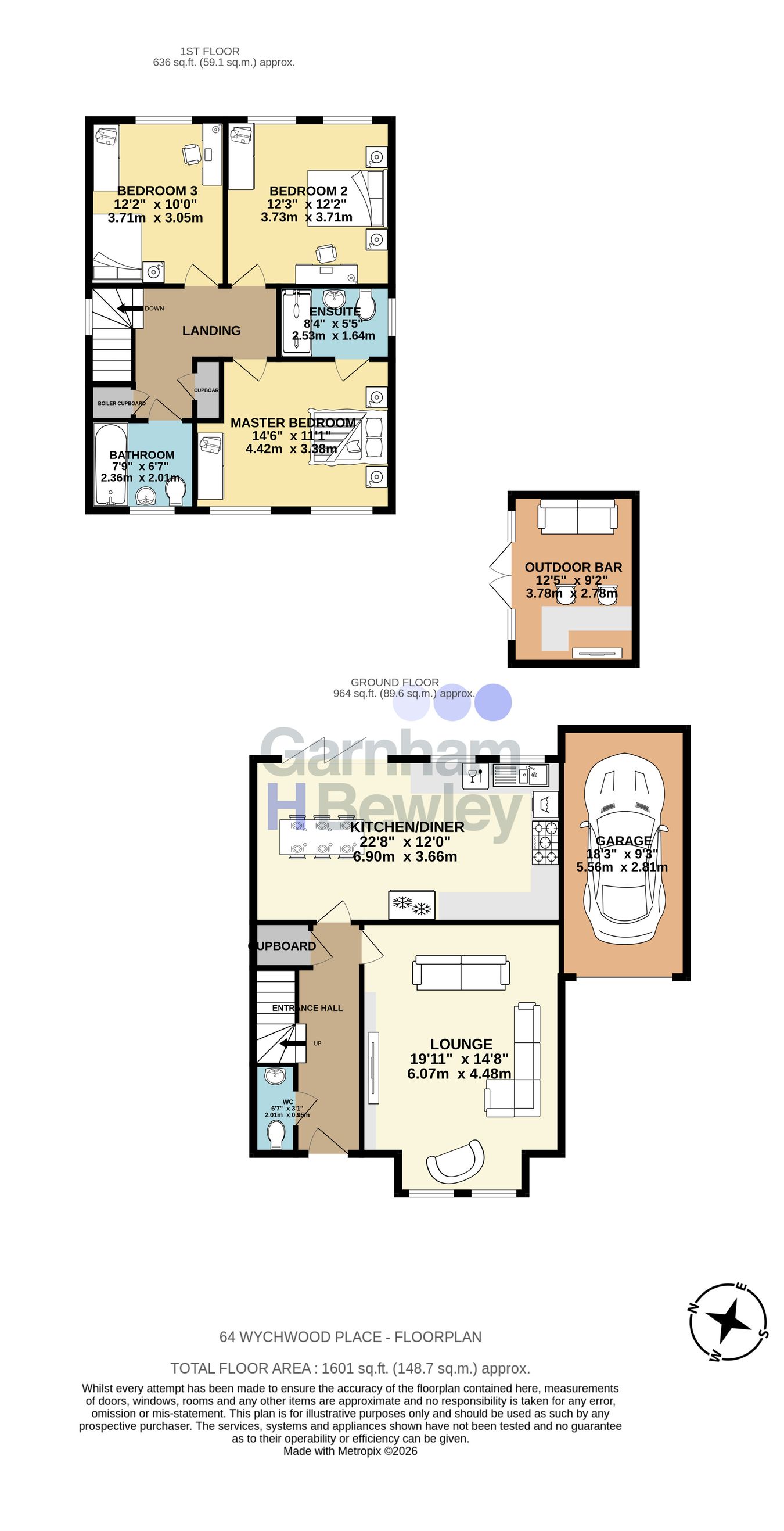 46, Wychwood Place, Crawley floorplan