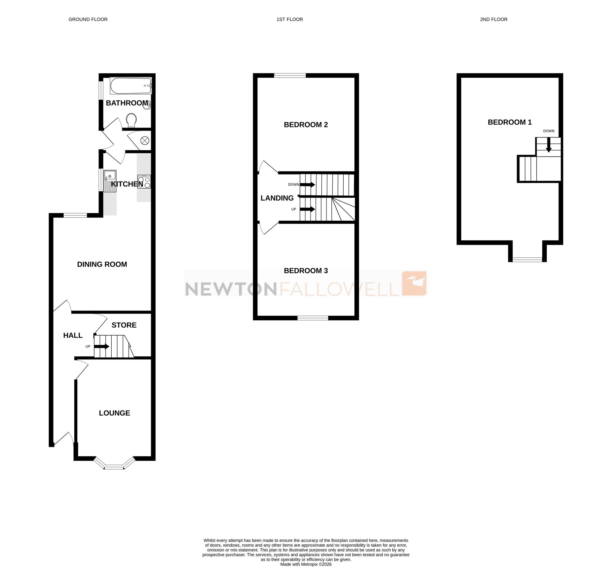 95 Edward Street, Grantham floorplan