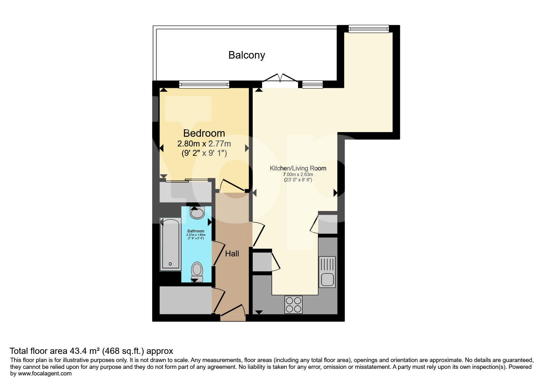 11 Shearwater Court, Waterstone Way, Greenhithe floorplan