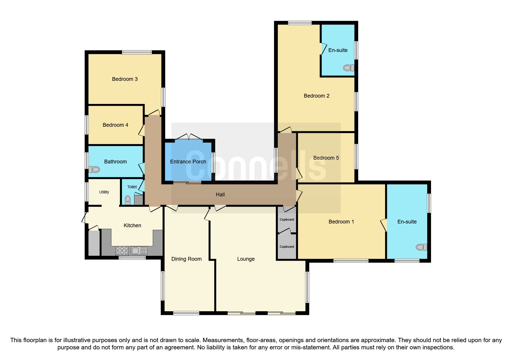 Ladbroke, Southam, Warwickshire CV47, 5 bedroom detached bungalow for