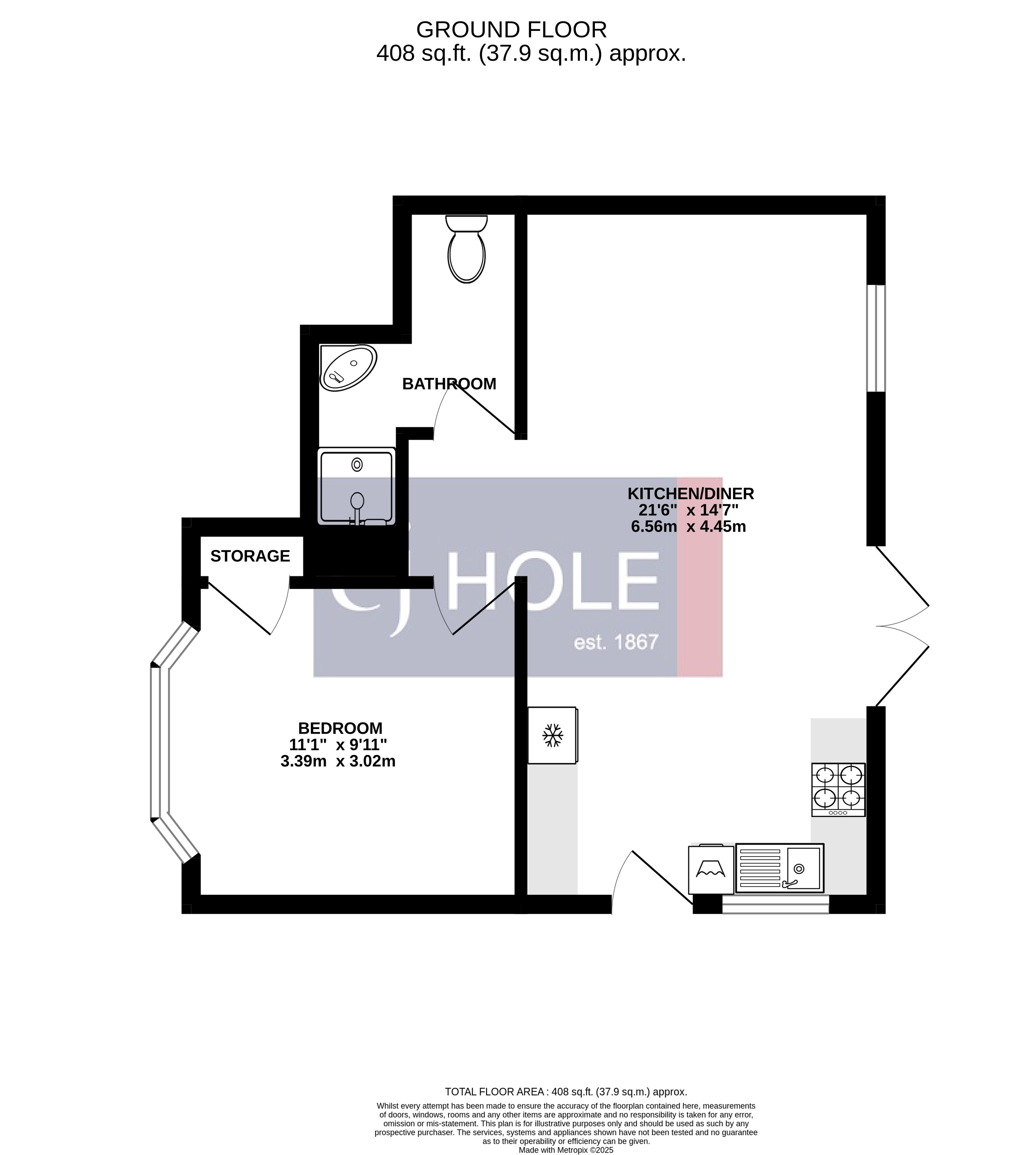 35D, Braemar Avenue, South Gloucestershire floorplan