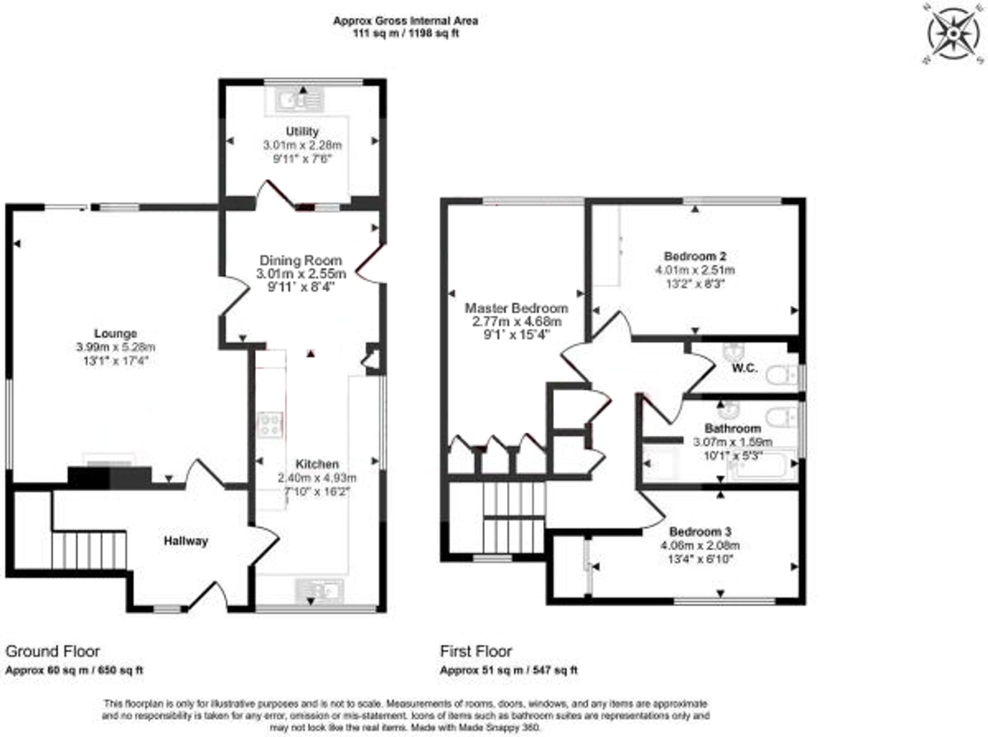 Pentire Campfield Hill, Truro floorplan