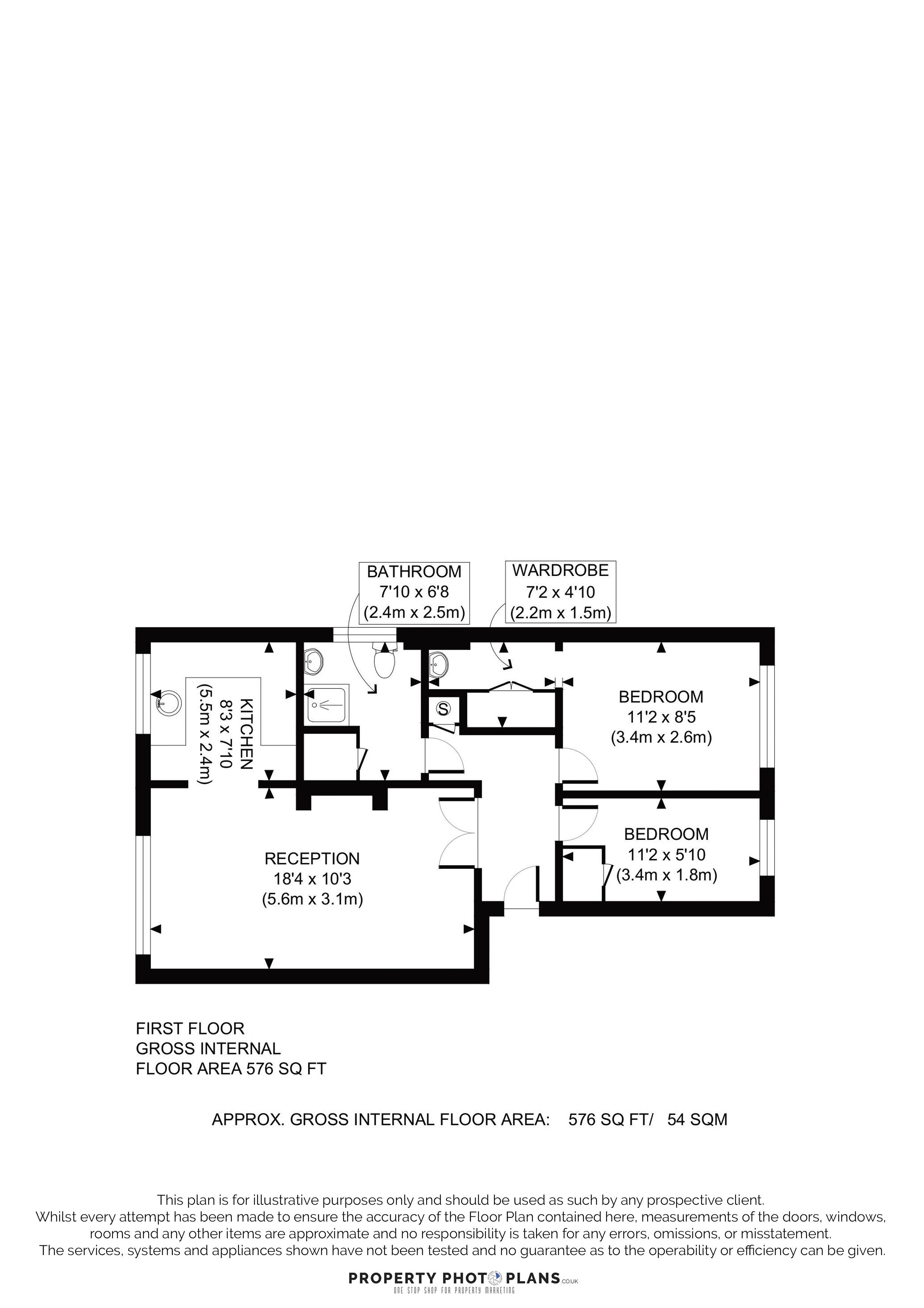 Bladon Gardens, Harrow floorplan