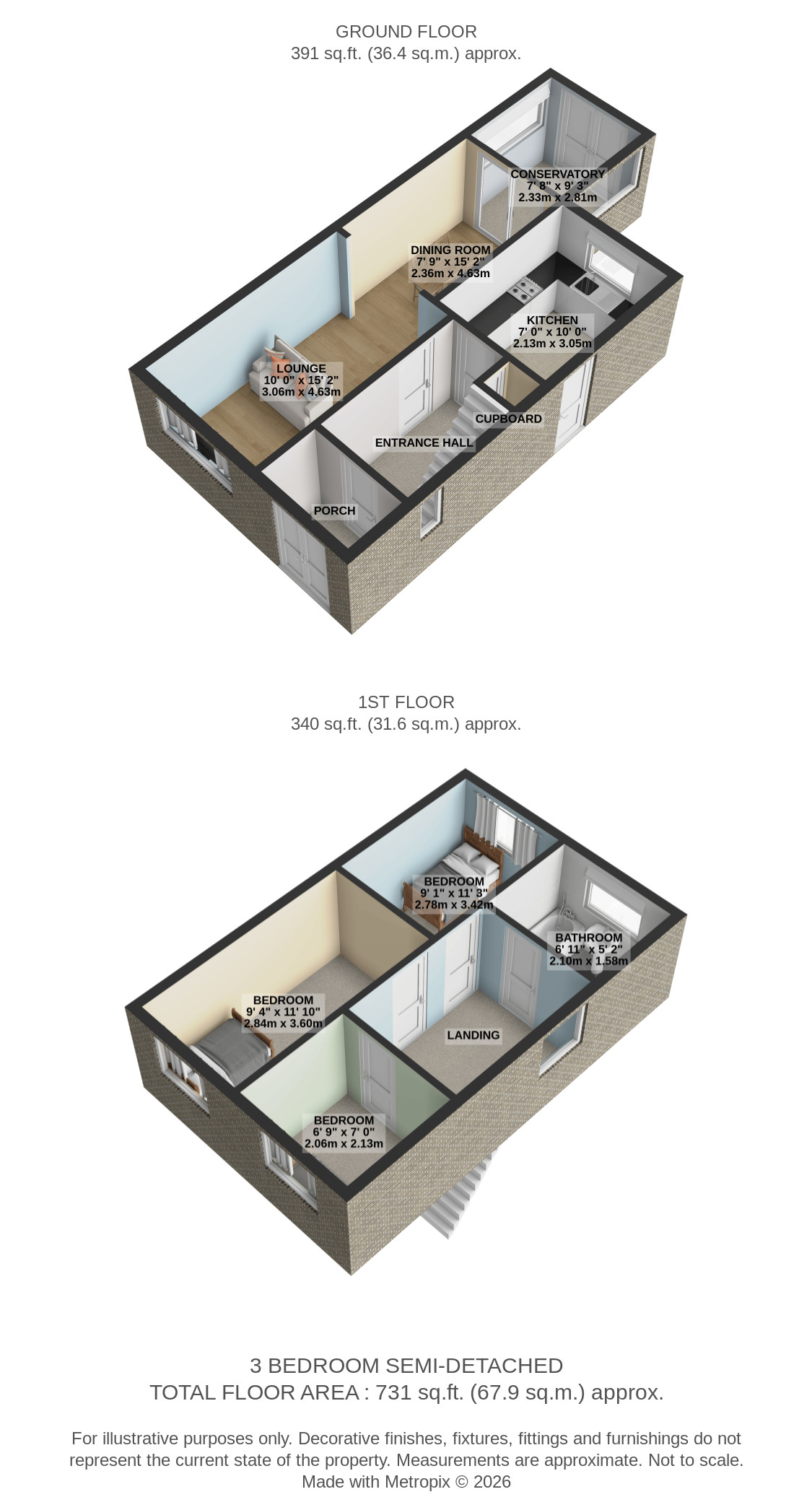 2, Stoneyfield, Greater Manchester floorplan