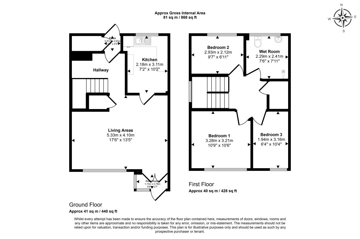 24, St. Mary's Way, Nottingham floorplan