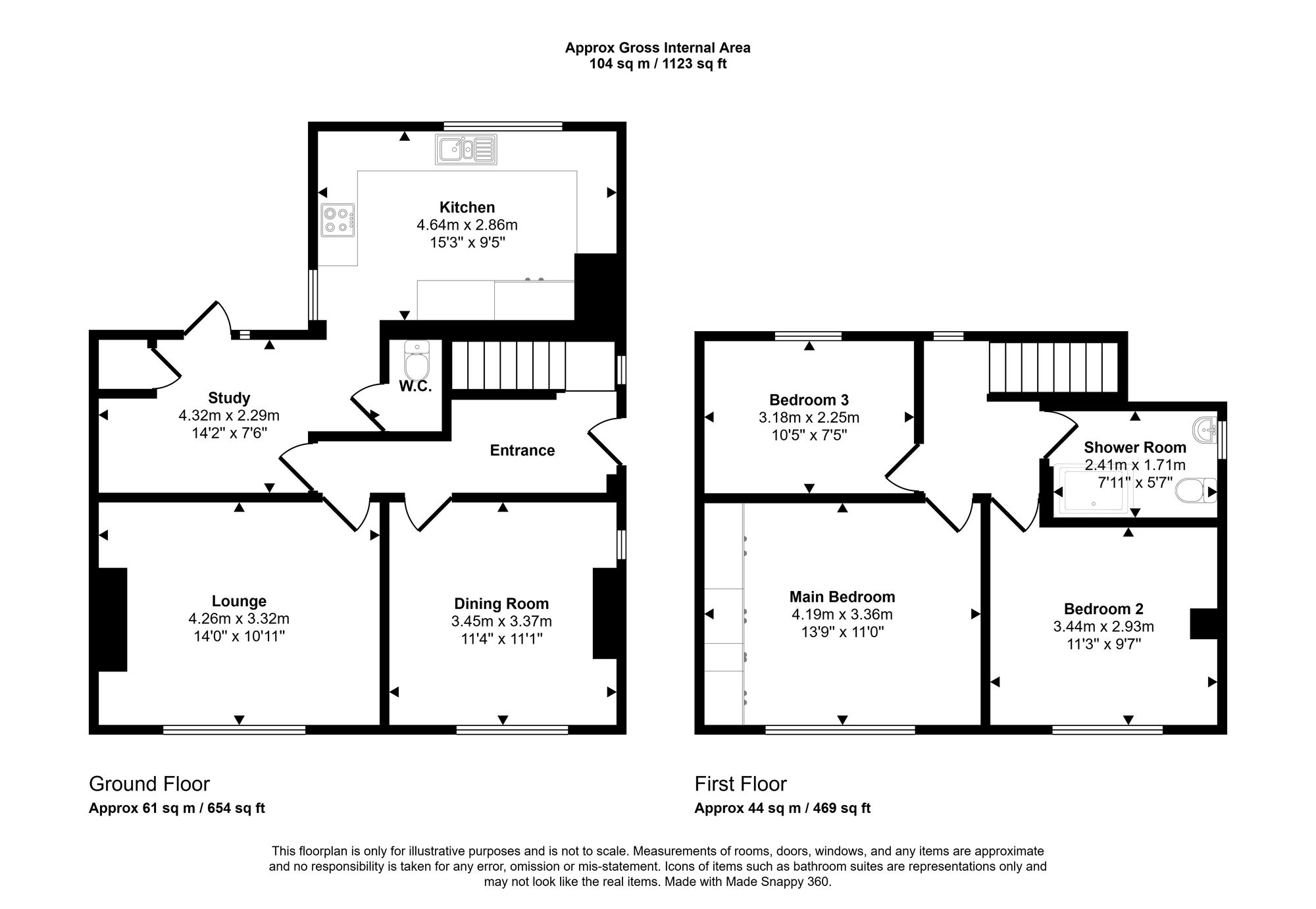27 St. Marys Road, Wigan floorplan