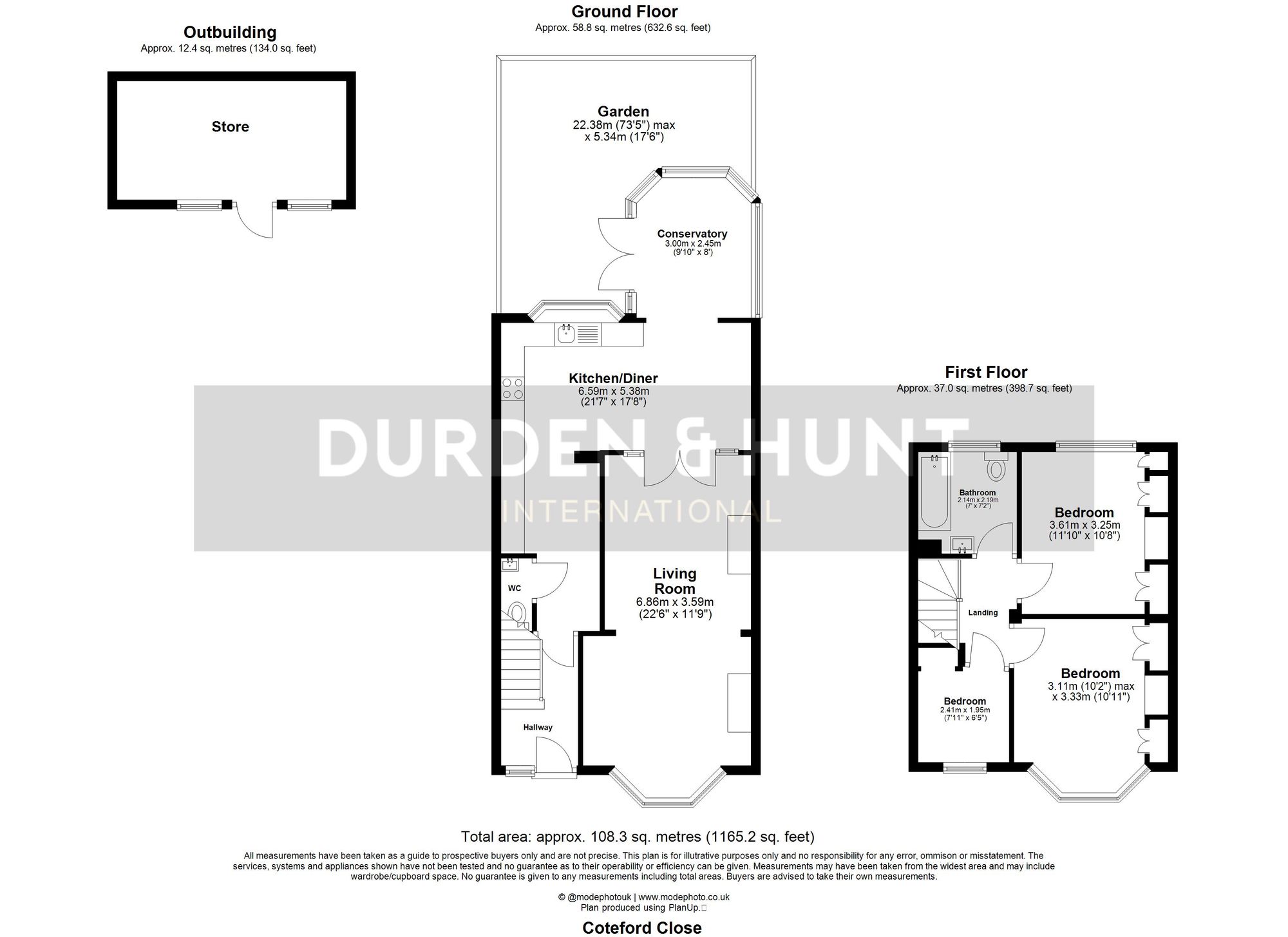 2 Coteford Close, Loughton floorplan