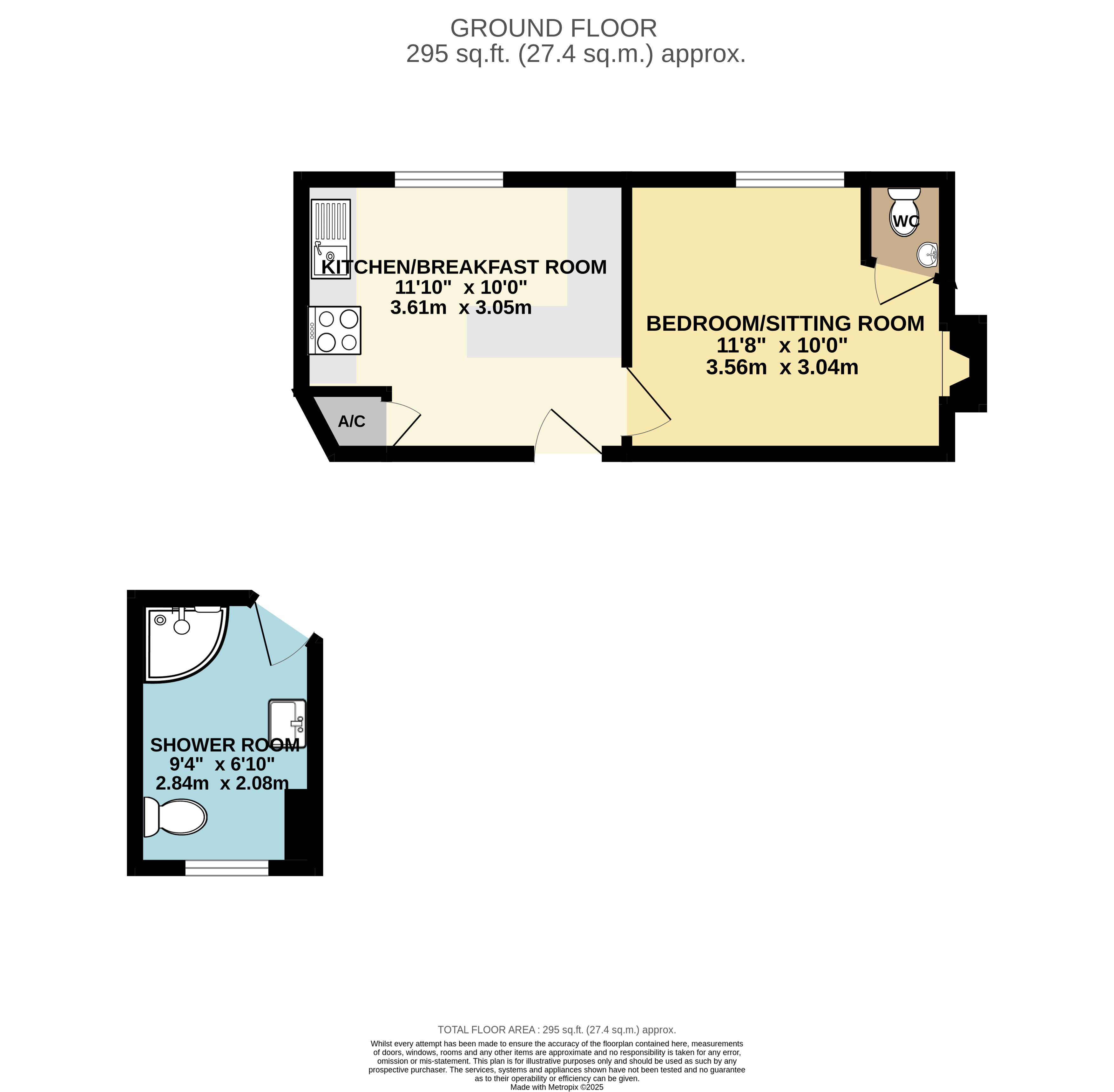 12a, Metropole Court, Minehead floorplan