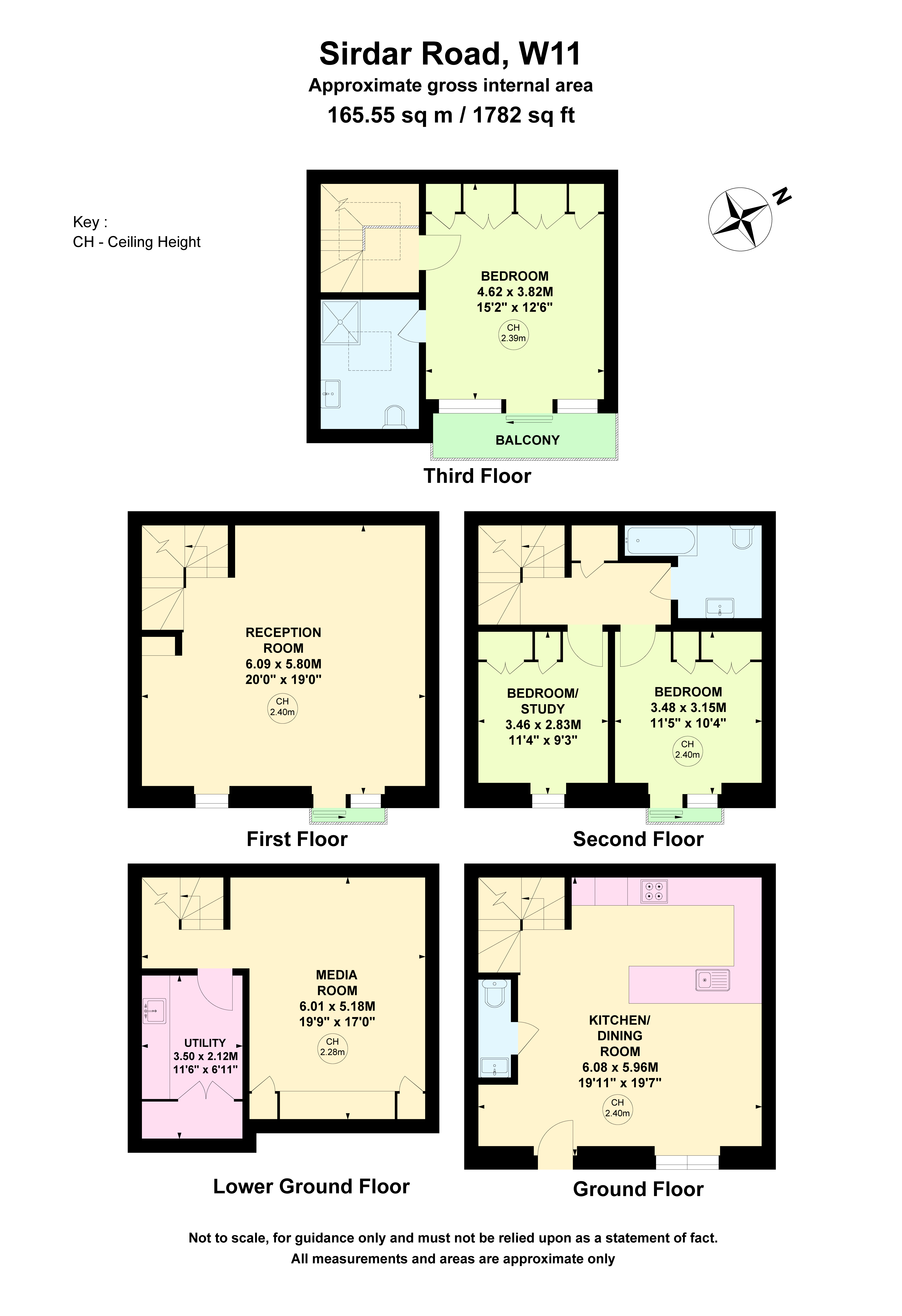 27b, Sirdar Road, London floorplan