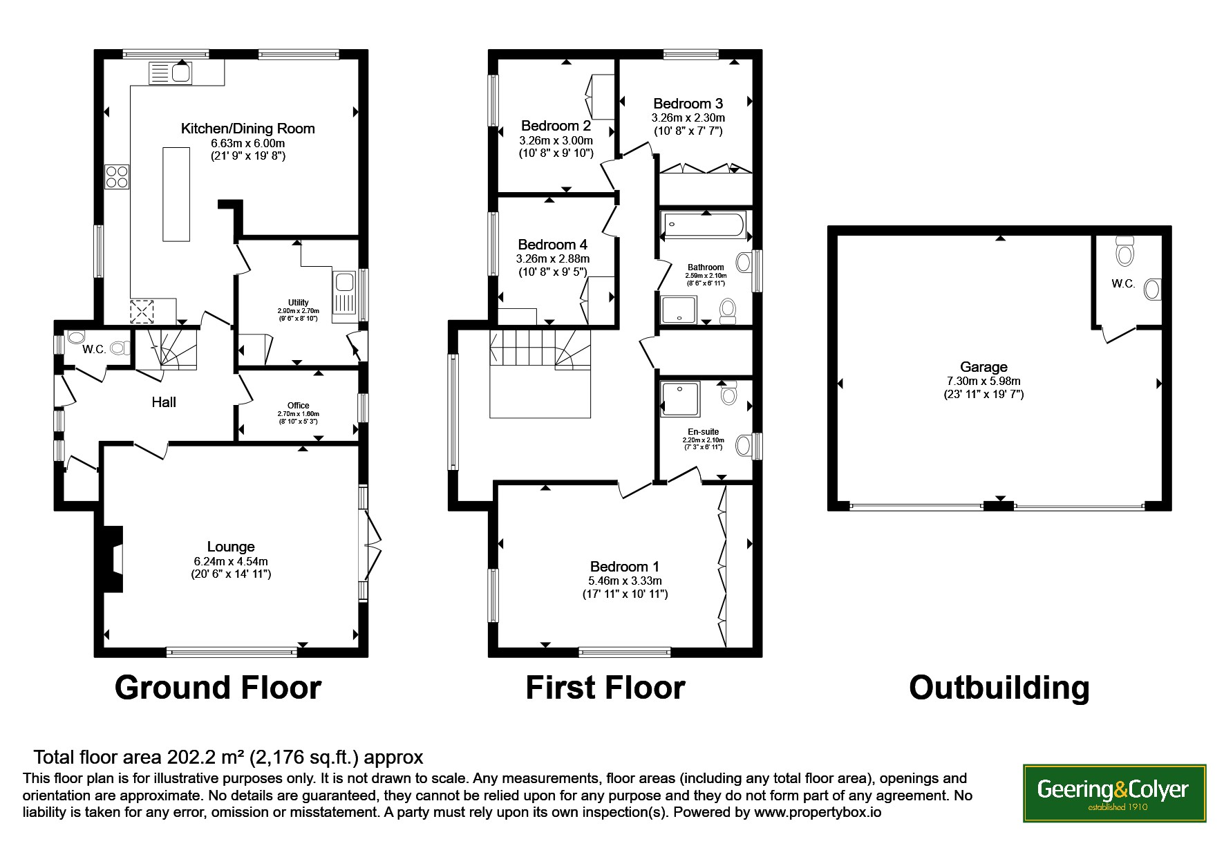 The Pines, 277, Queens Road, Kent floorplan