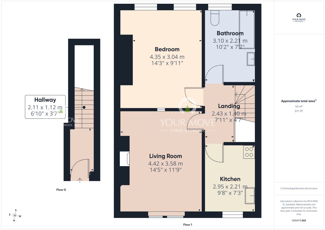118 High Street East, Wallsend floorplan