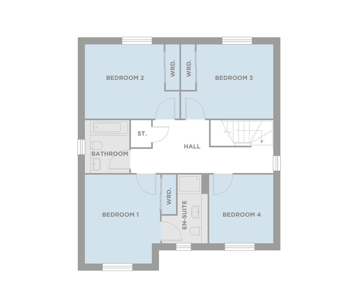 23 Small Blue Brae , Arbroath floorplan