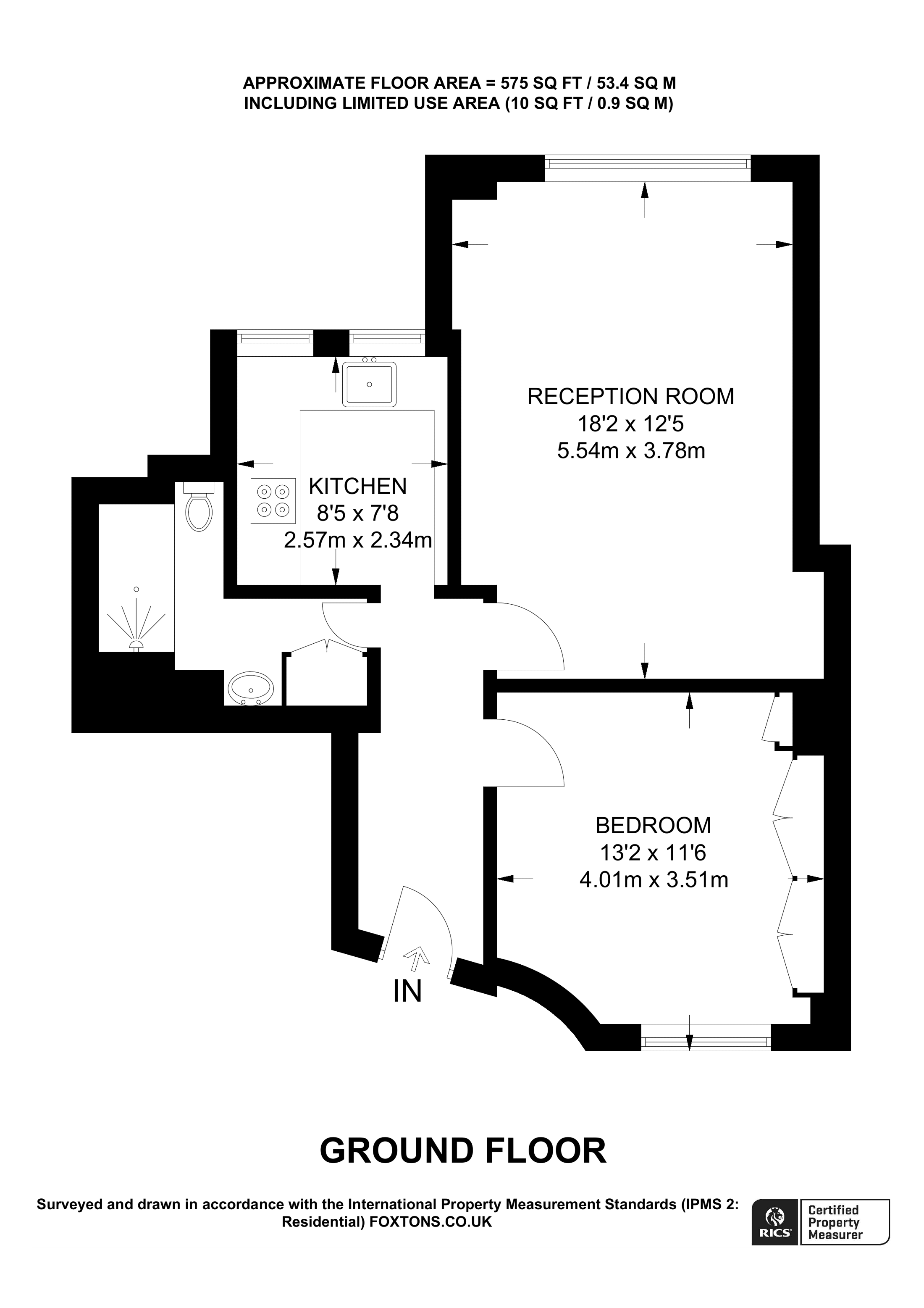 Onslow Crescent, South Kensington floorplan