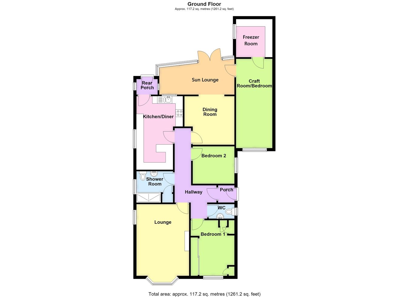 52, Penny Gardens, Boston floorplan