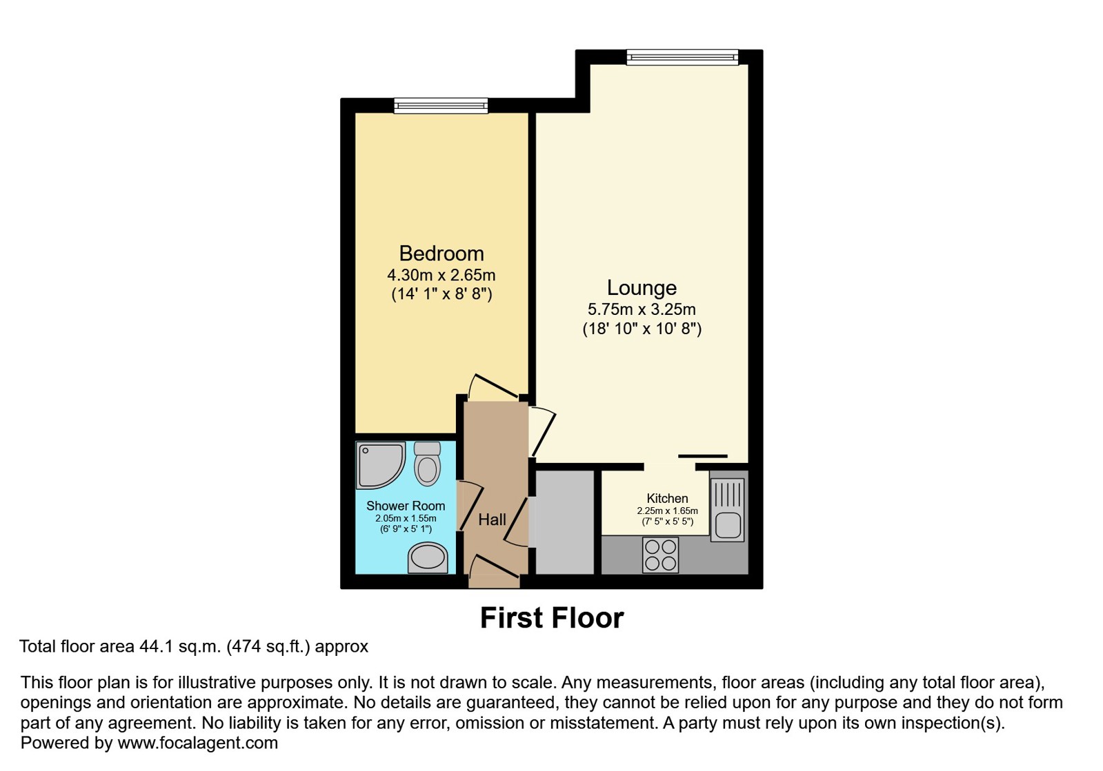 27, New Jubilee Court, Woodford Green floorplan