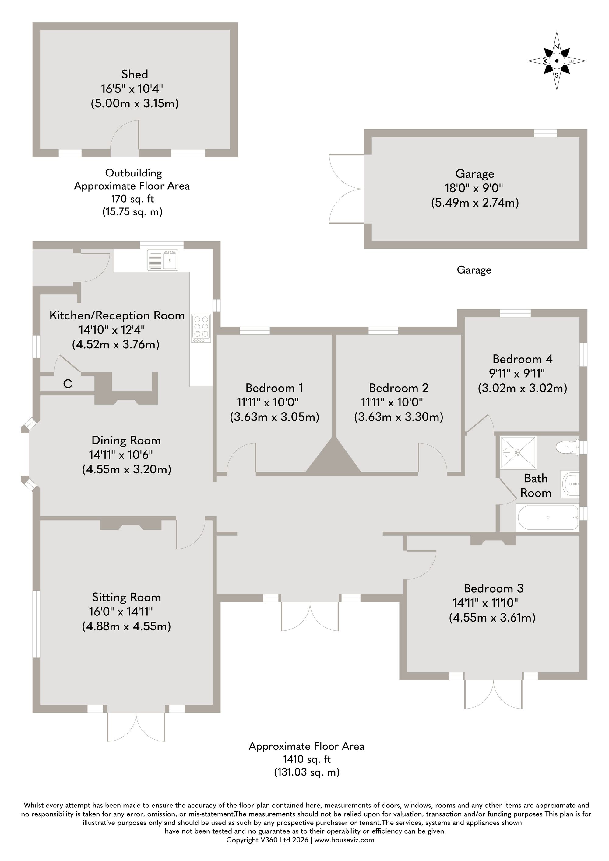 22 Trunch Road, Norwich floorplan
