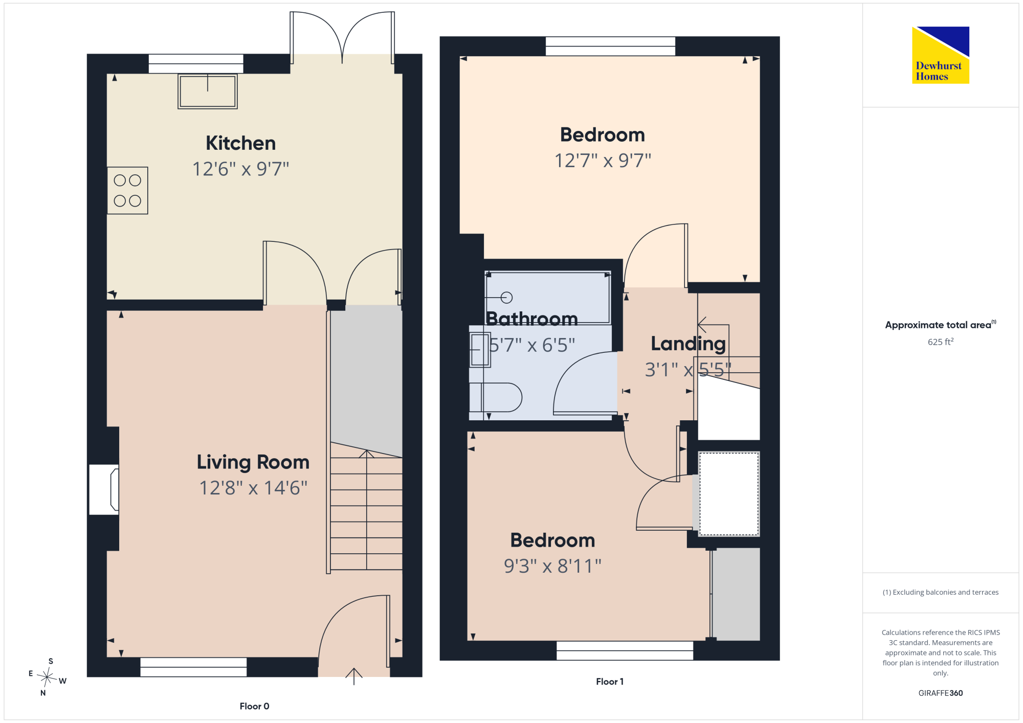 137, Maritime Way, Ashton-On-Ribble floorplan