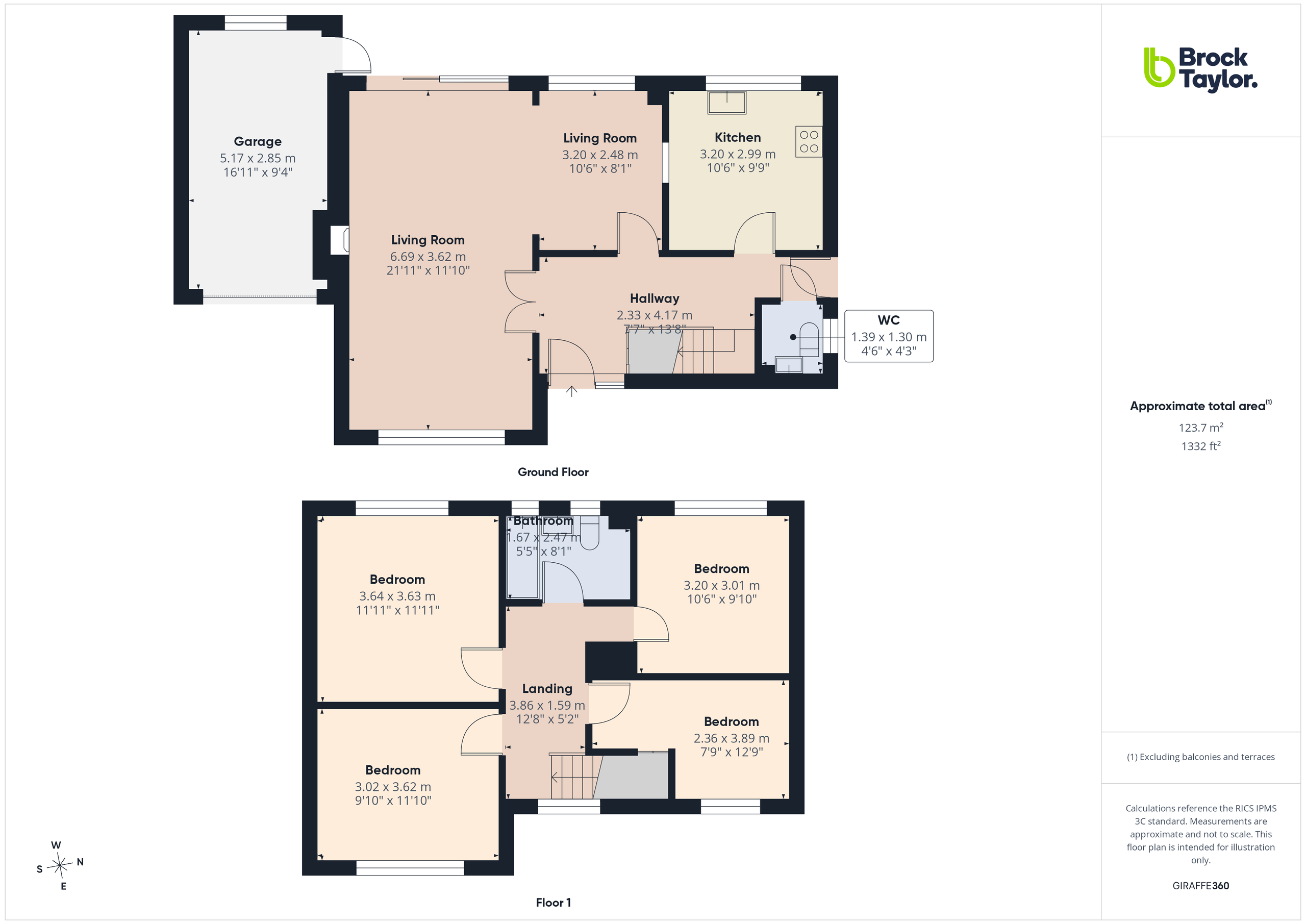 Lakes Retreat, 10 Caterways, Horsham floorplan