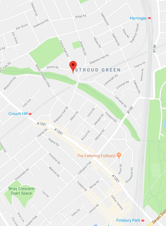 1 Bedrooms Flat to rent in Ferme Park Road, Stroud Green, London N4