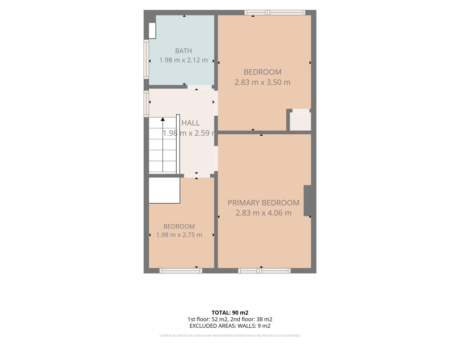 13, Oaks End Close, Hengoed floorplan