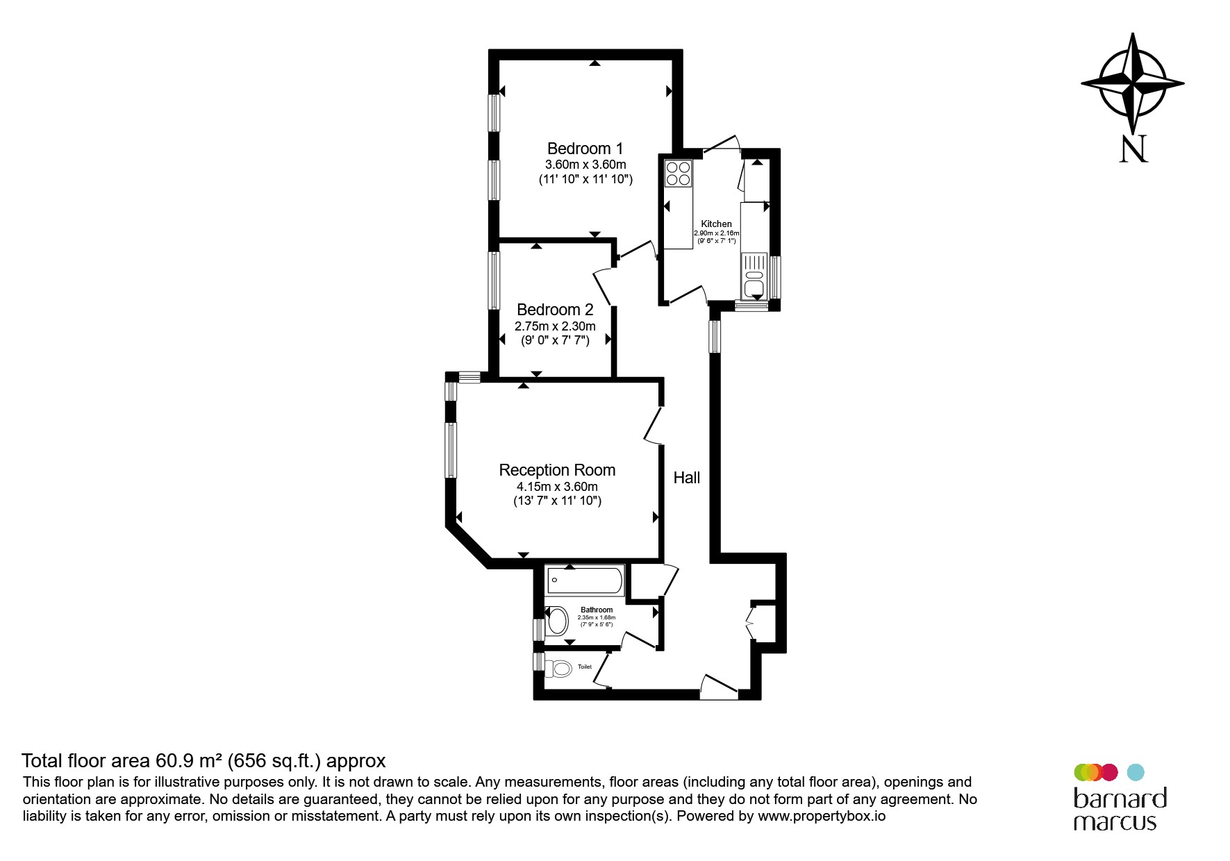 49, Warwick Gardens, London Road, Thornton Heath floorplan