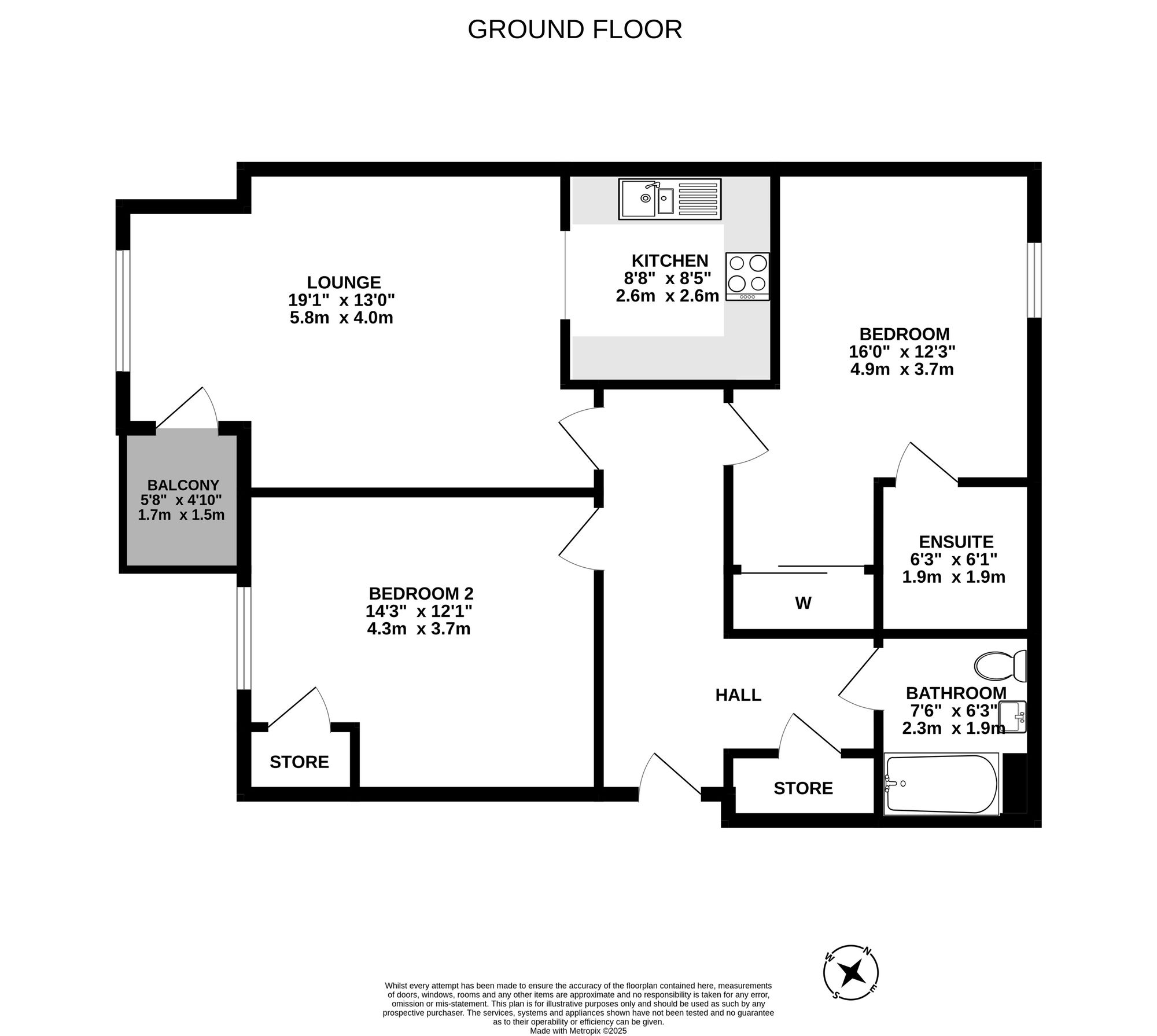 27 Dunain Square, Inverness floorplan