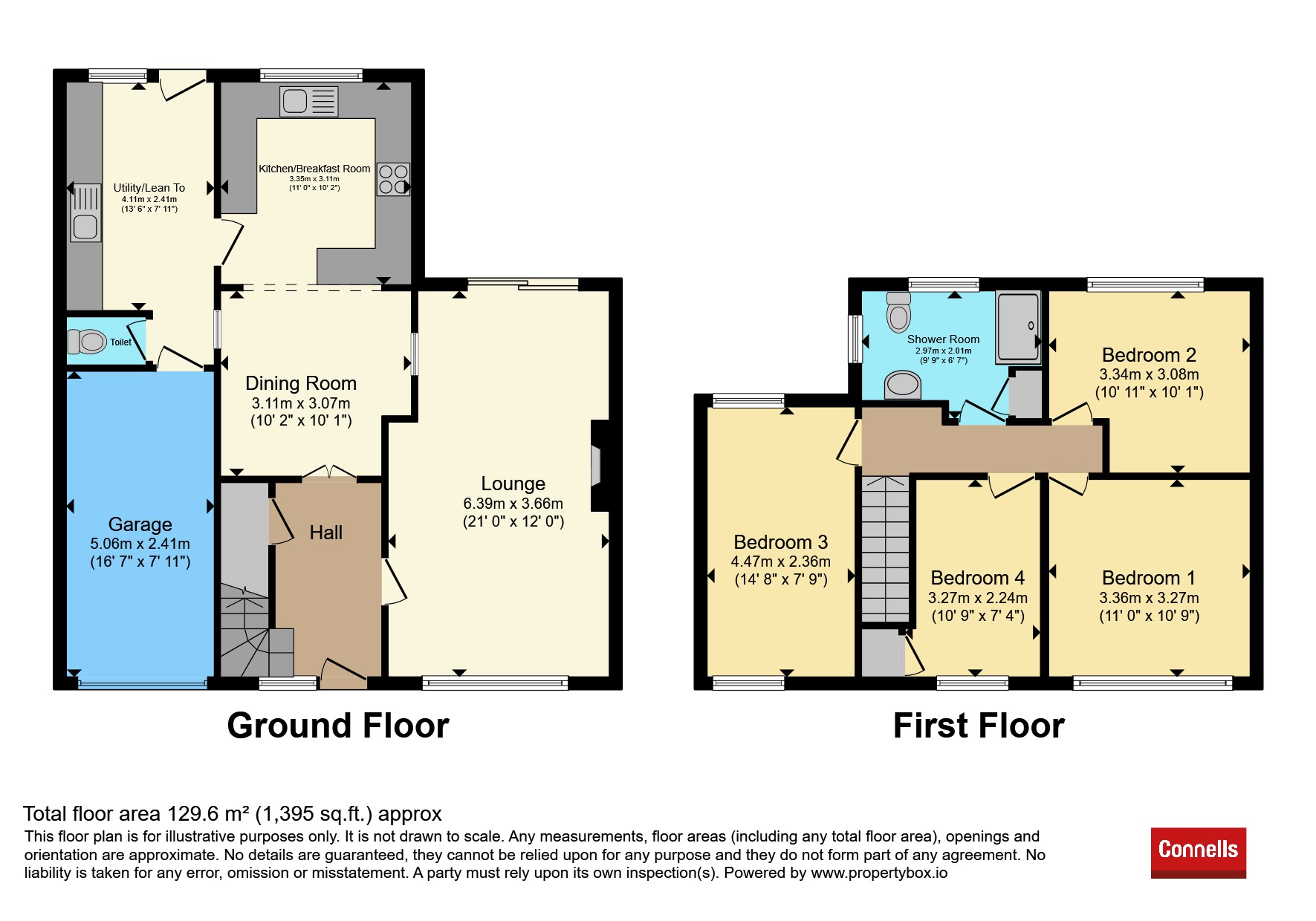 6, Pells Close, Leicester floorplan