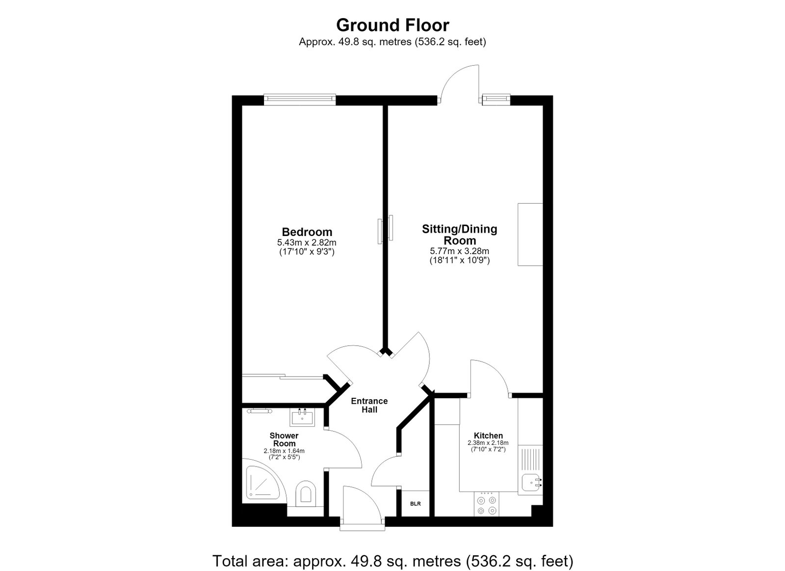 William Lodge,9, Gloucester Road, Malmesbury floorplan