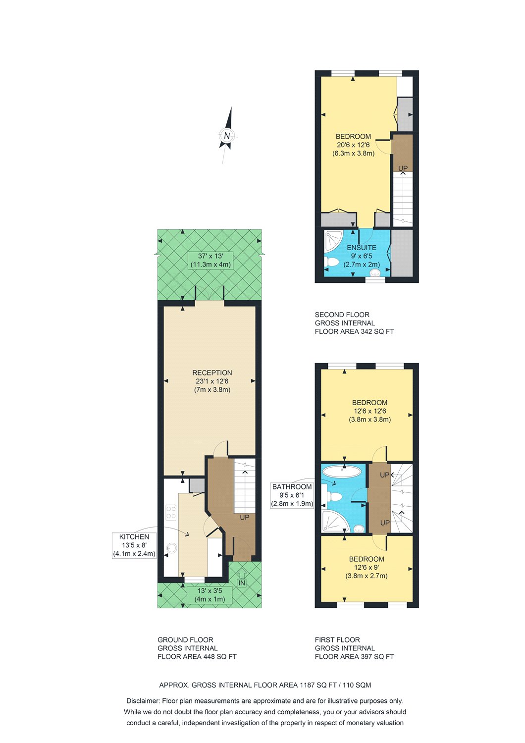 3 Bedrooms  for sale in Sarum Terrace, Bow Common Lane, London E3