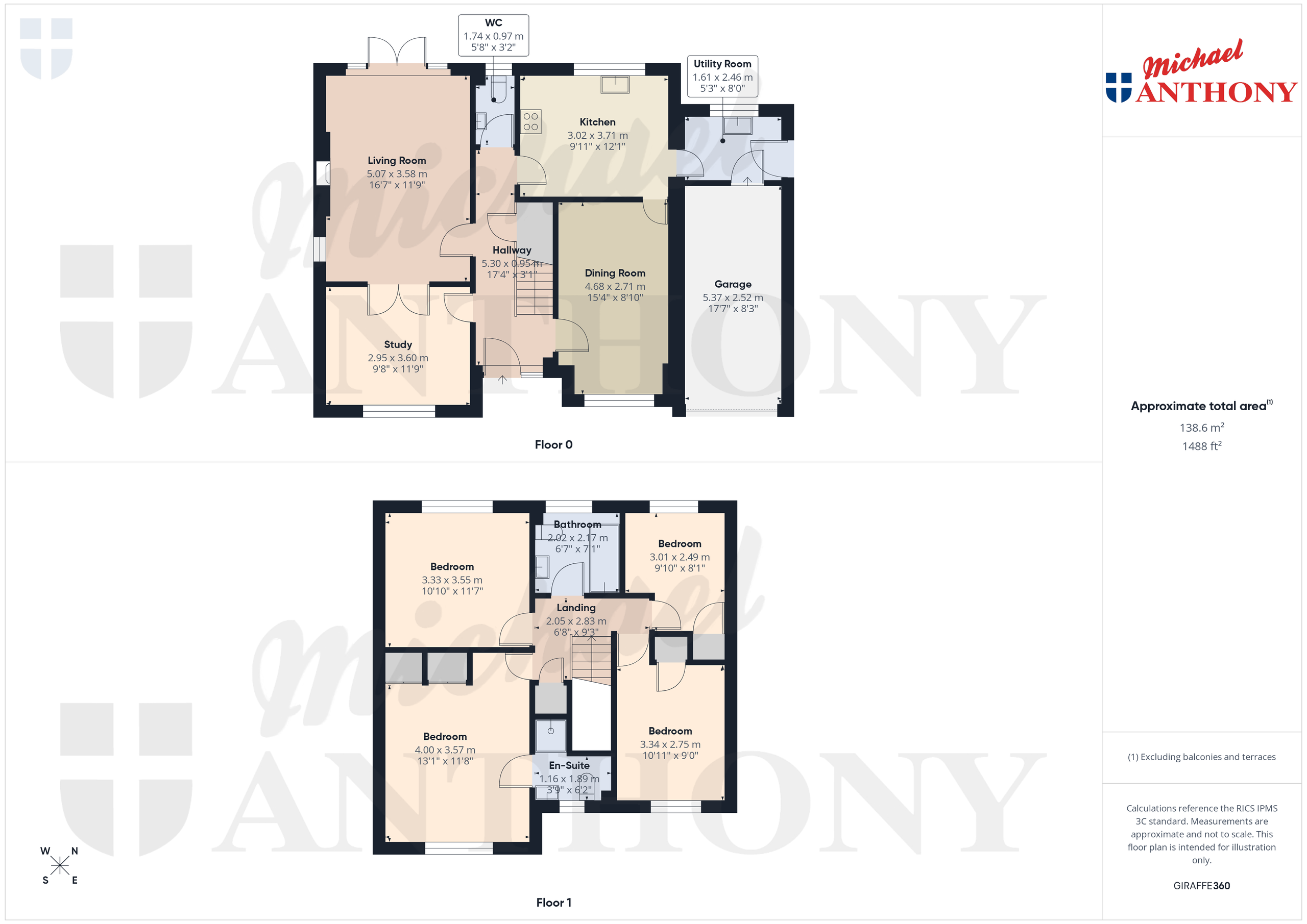 4 Hedley Close, Aston Clinton floorplan