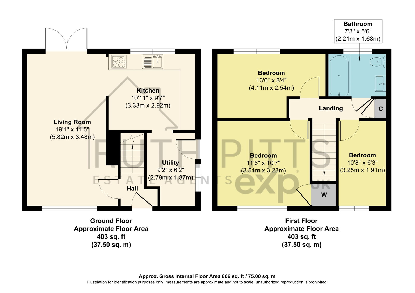 166, Church Avenue, Pontefract floorplan