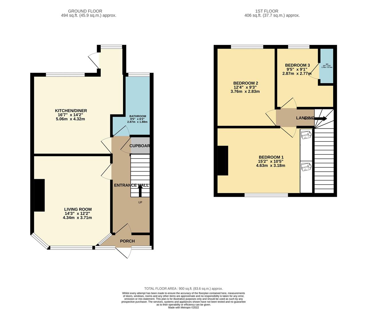Albury Road, Merstham, Redhill RH1, 3 bedroom terraced house for sale