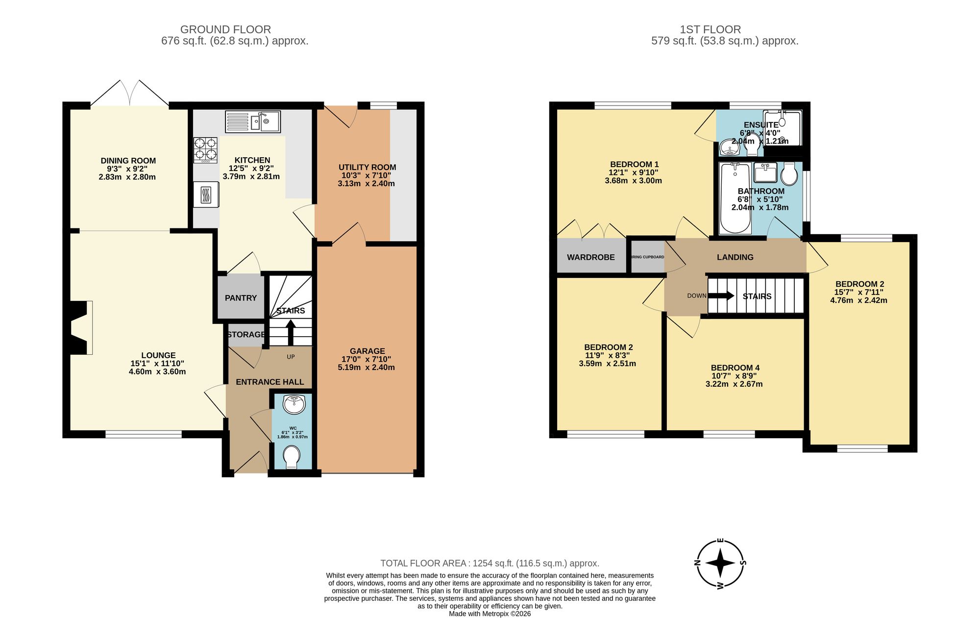 12 Macaulay Close, Aylesford floorplan