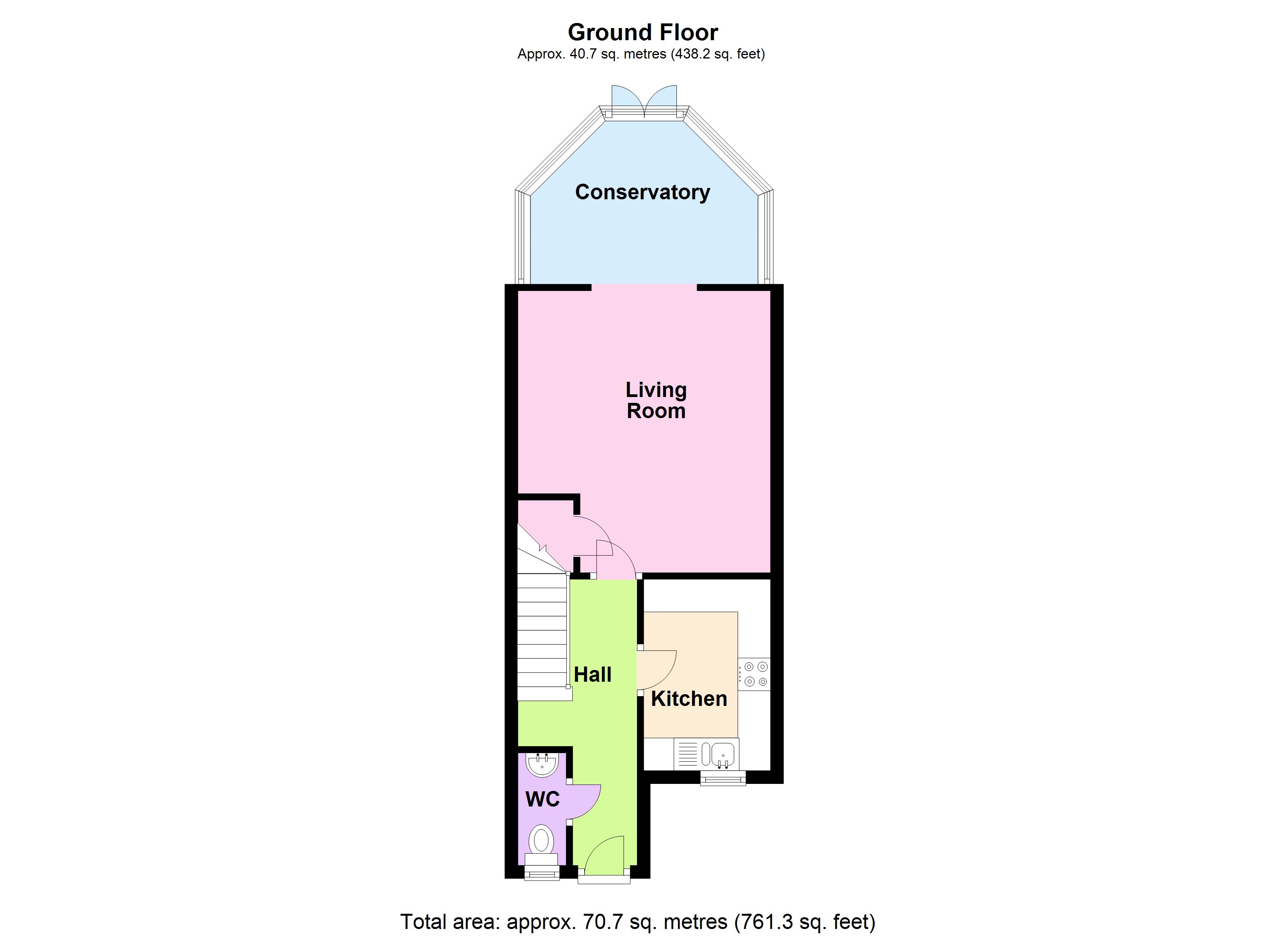 2 Bedrooms Terraced house for sale in Green Close, Epping Green, Epping, Essex CM16