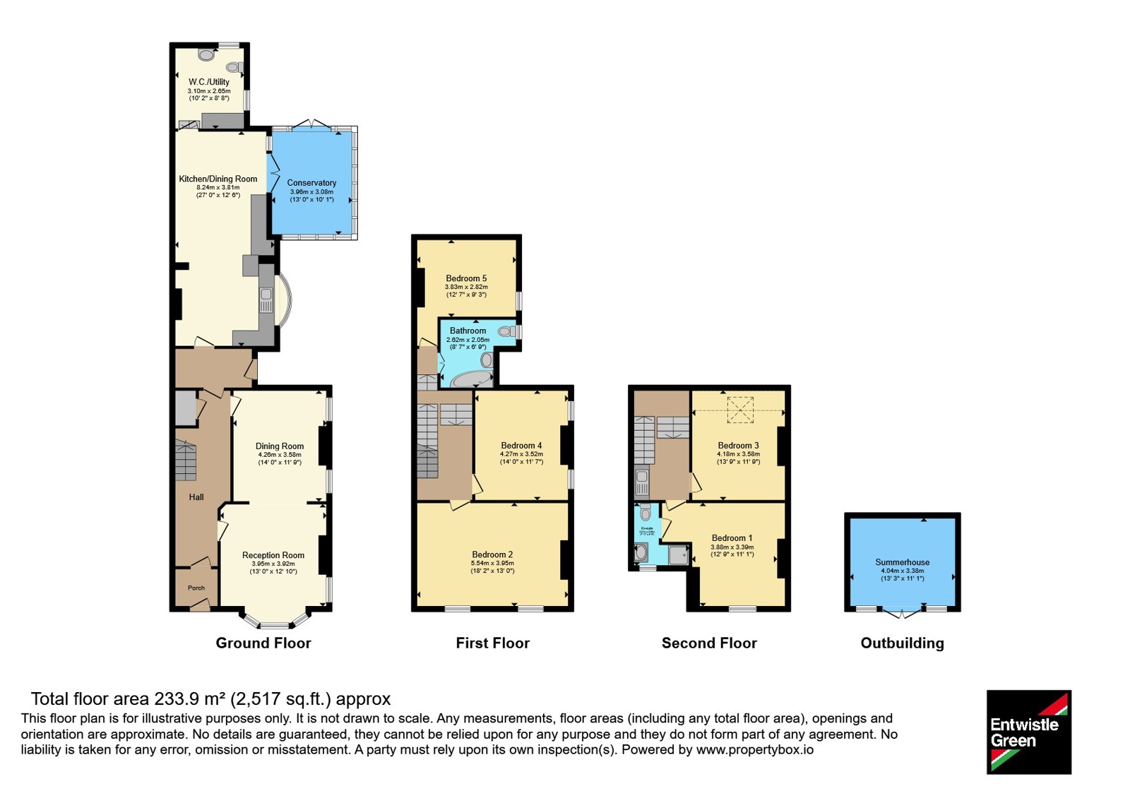 170, Ditchfield Road, Cheshire floorplan