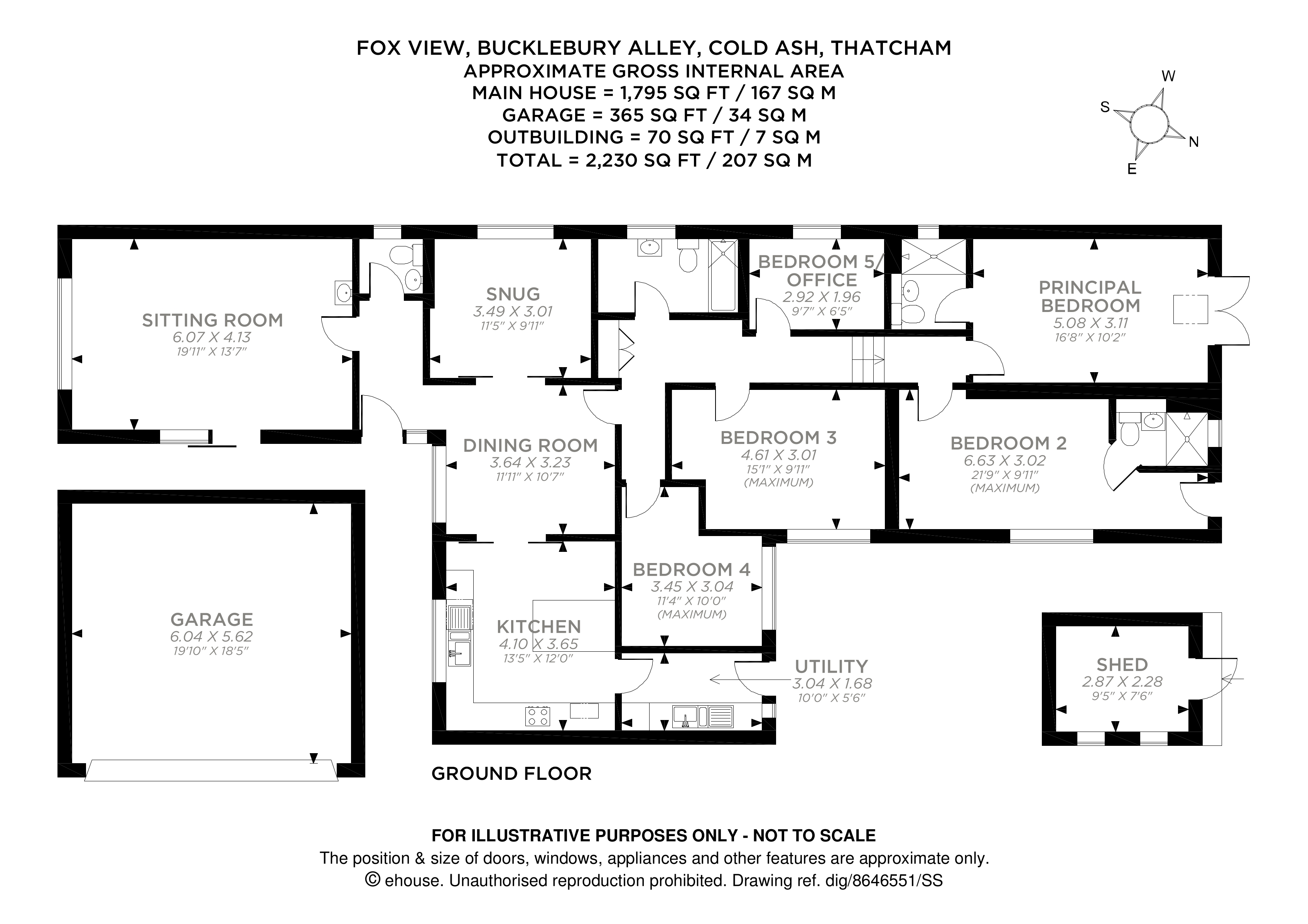 Fox View,, Bucklebury Alley, Thatcham floorplan