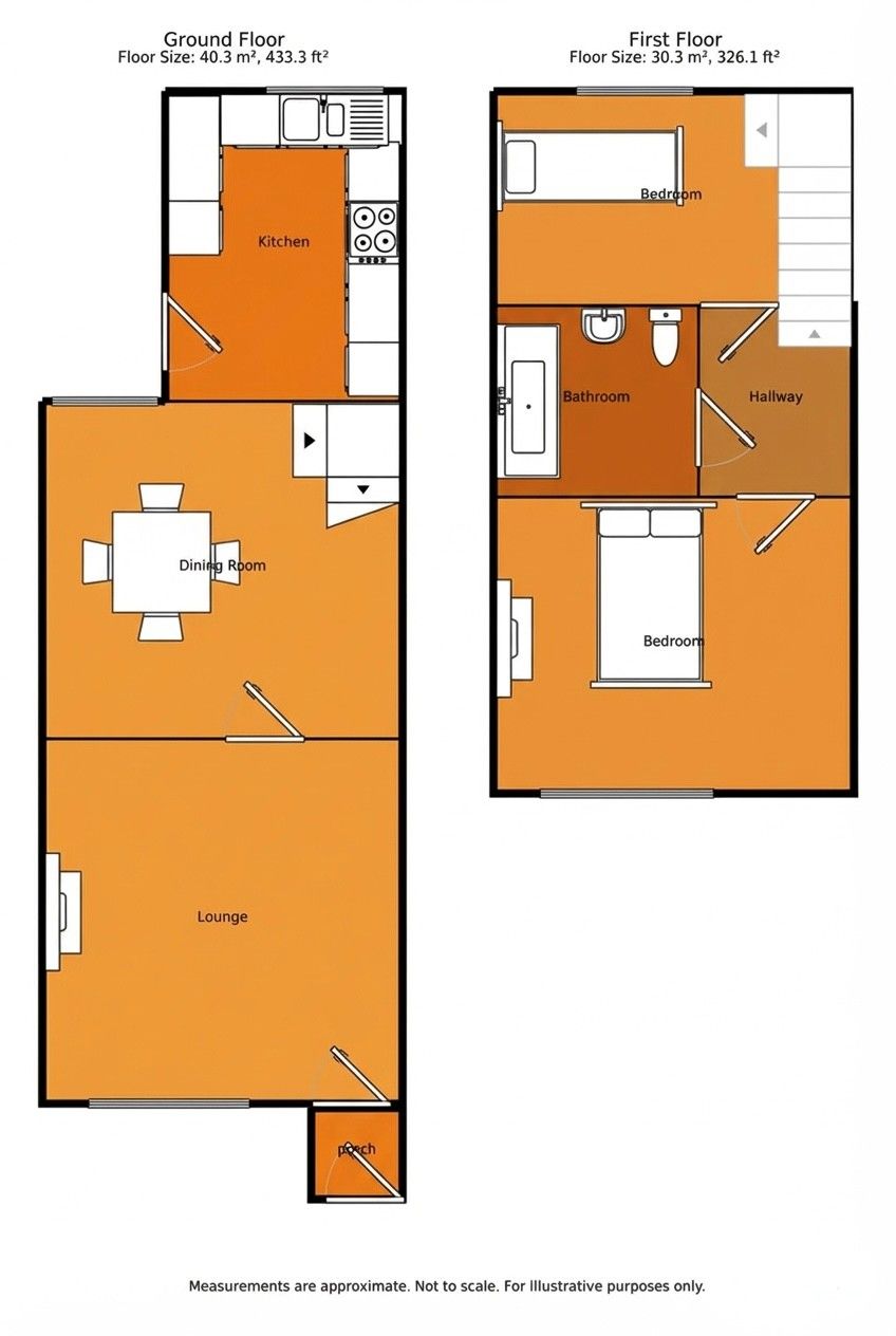 372, Stockport Road, Hyde floorplan