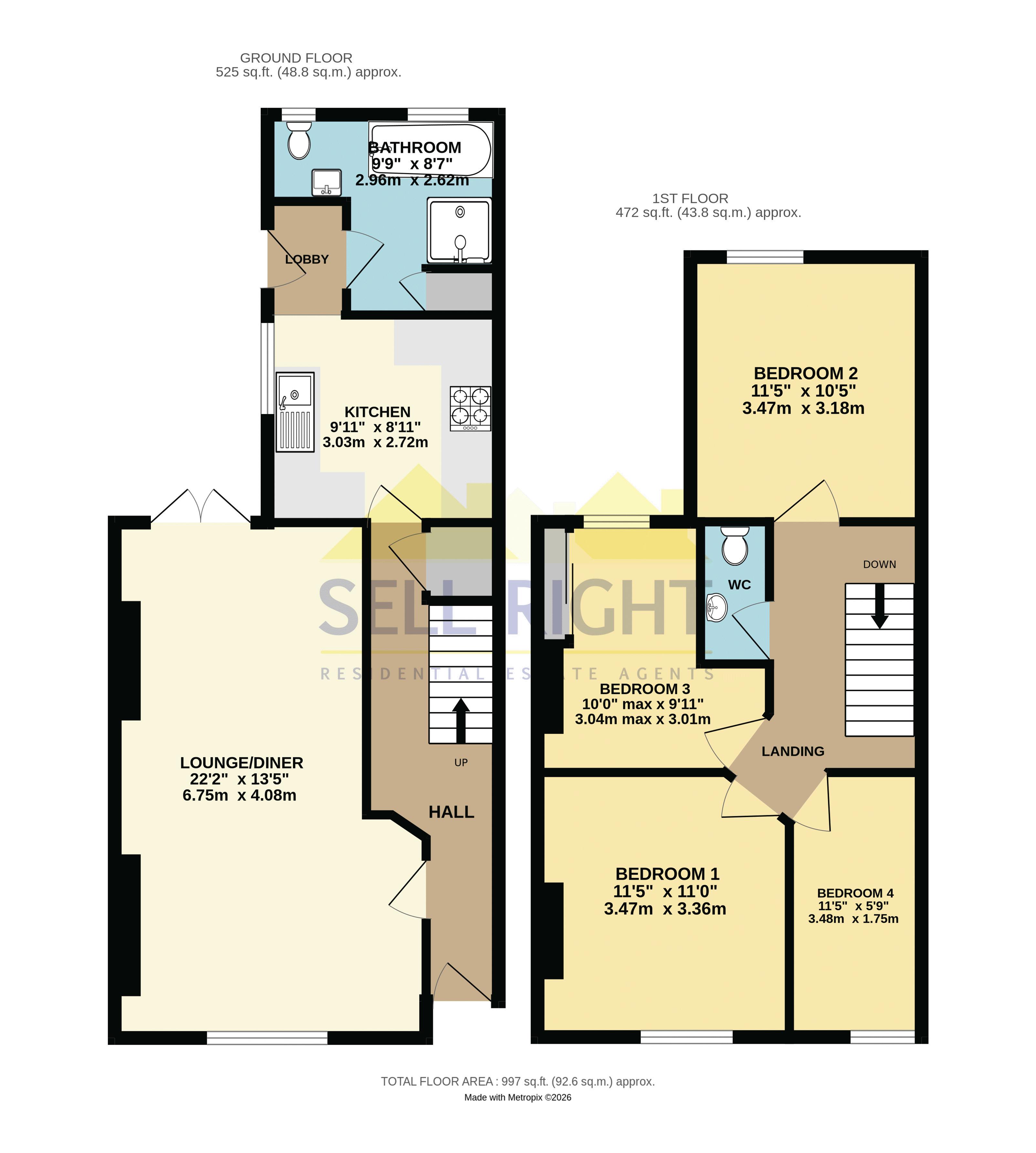 23, The Parade, Pontypridd floorplan