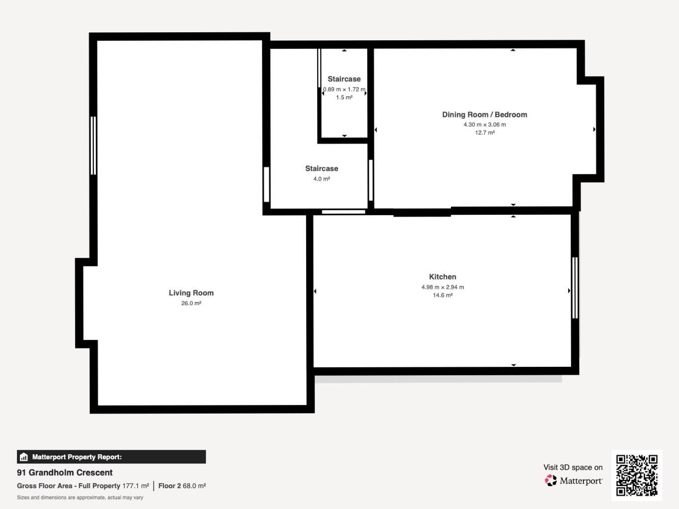 91 , Grandholm Crescent, Grandholm Village, Aberdeen City floorplan