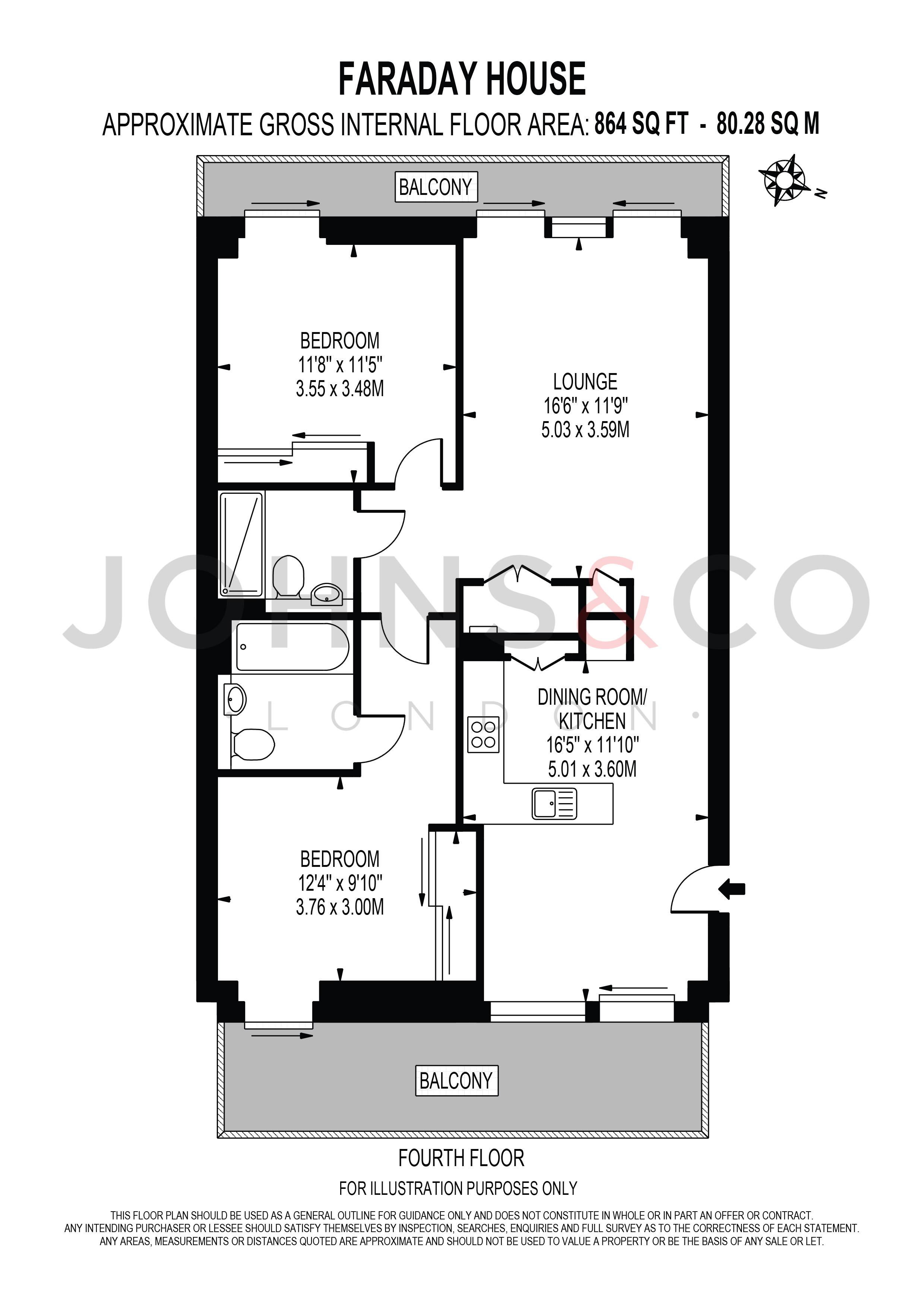 2 Bedrooms Flat to rent in Faraday House, Battersea Power Station, London SW11