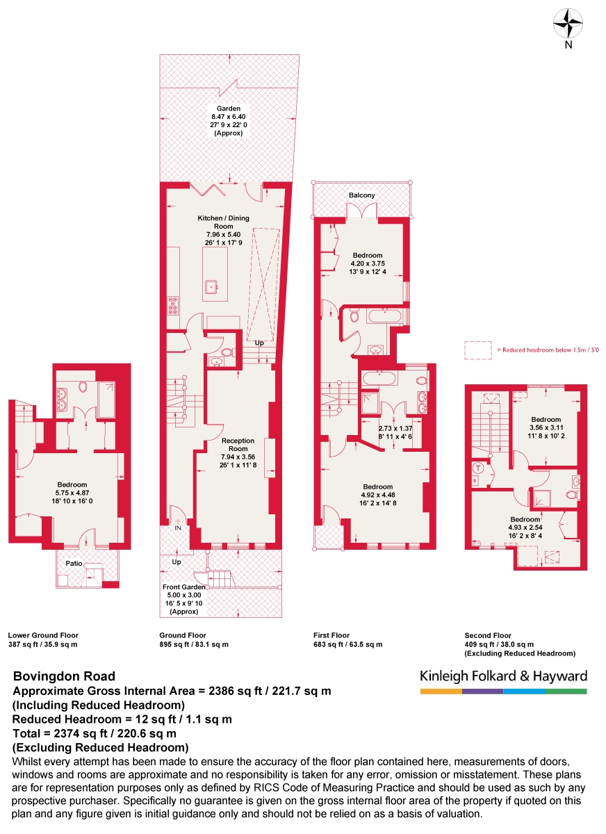 10, Bovingdon Road, London floorplan