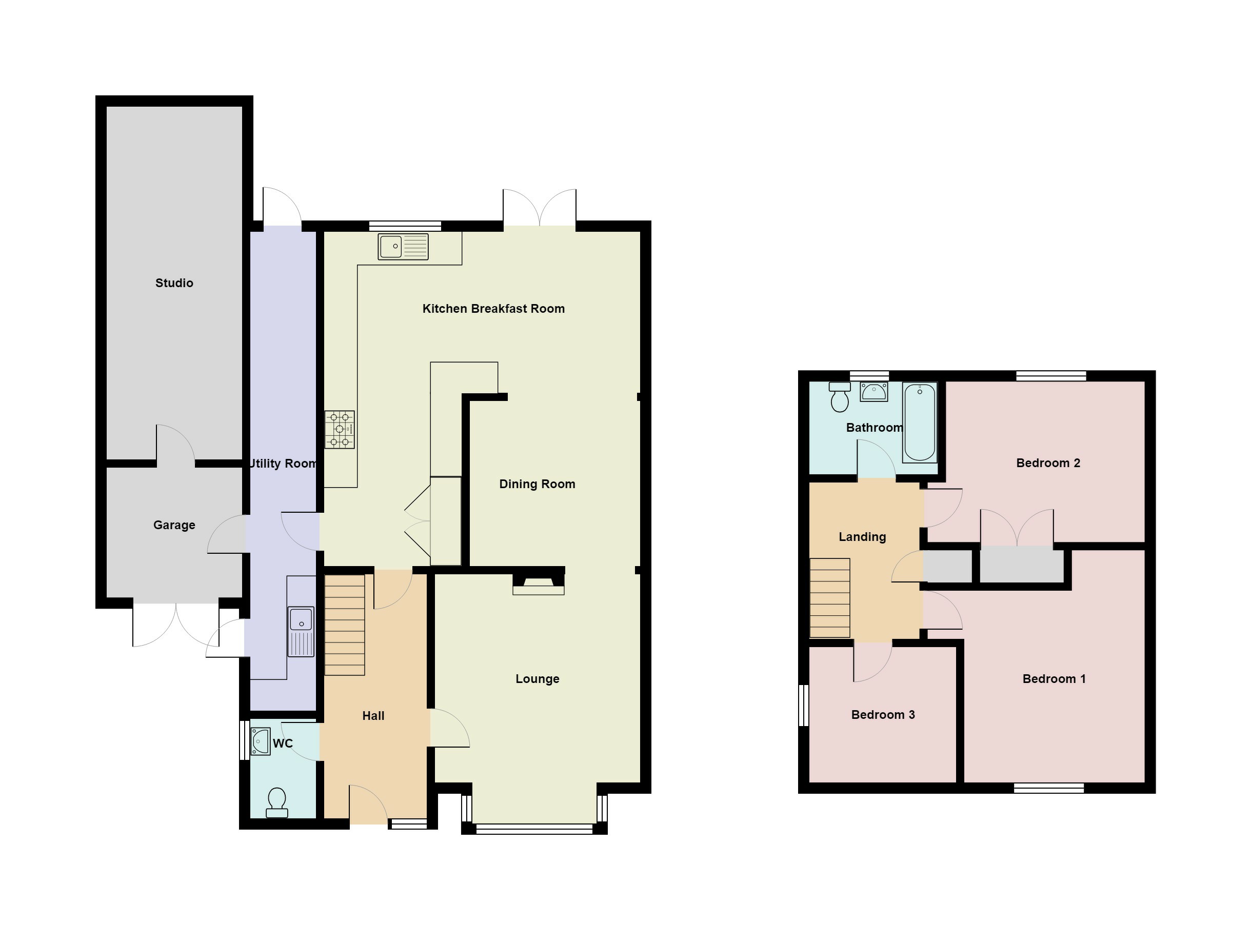 3 Bedrooms Semi-detached house for sale in Ringwood Close, Crawley RH10