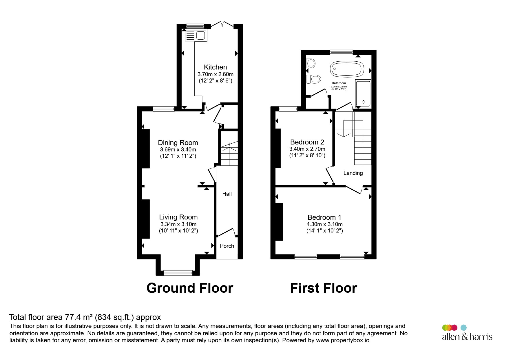29, Radyr Road, Cardiff floorplan