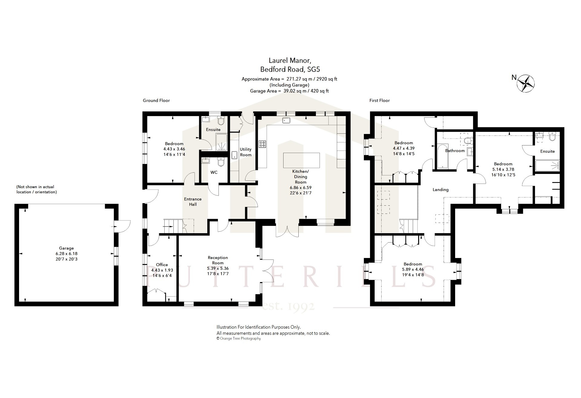 Laurel Manor, Bedford Road, Hertfordshire floorplan